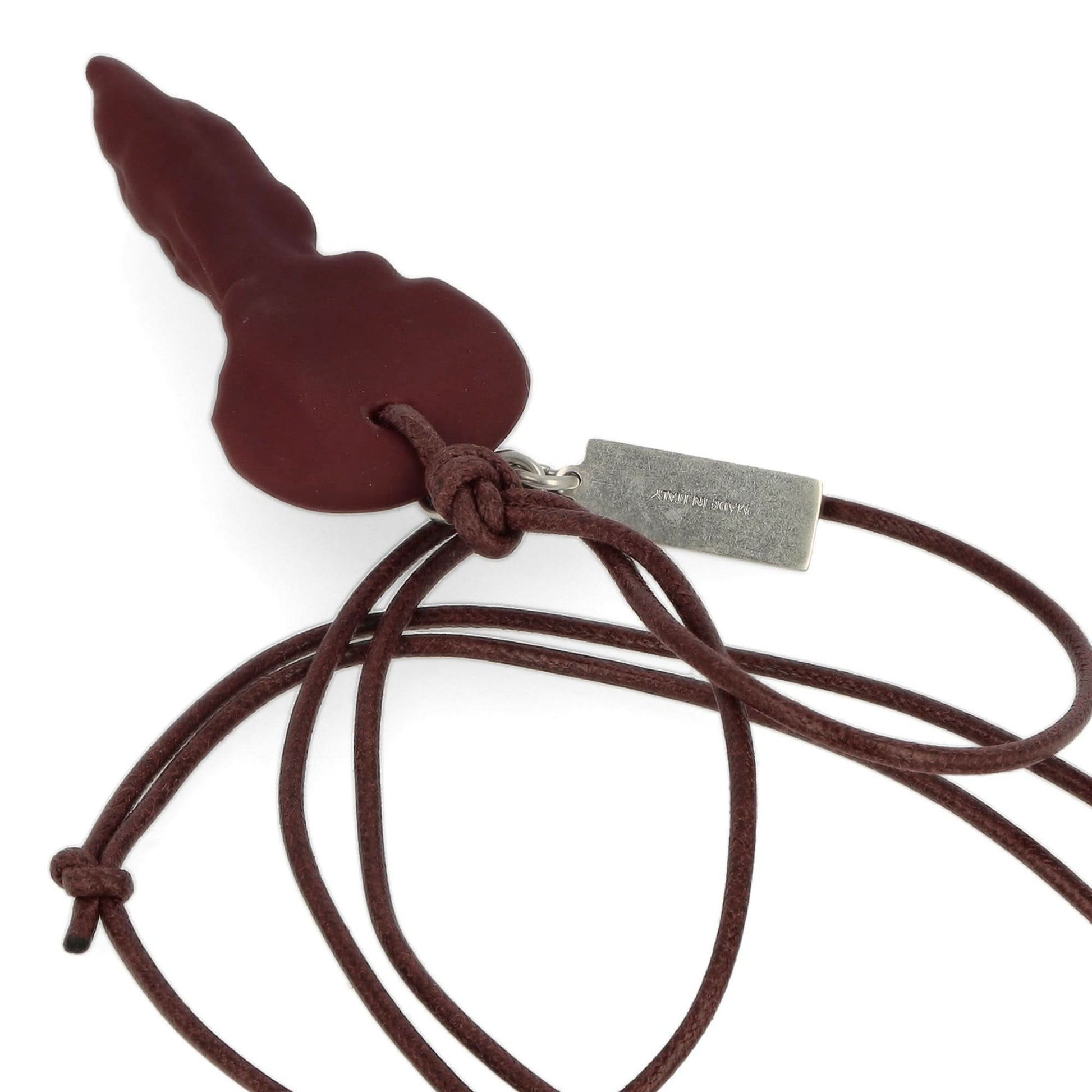 MM6 Maison Margiela Necklace Red Detail view 3 | Gate