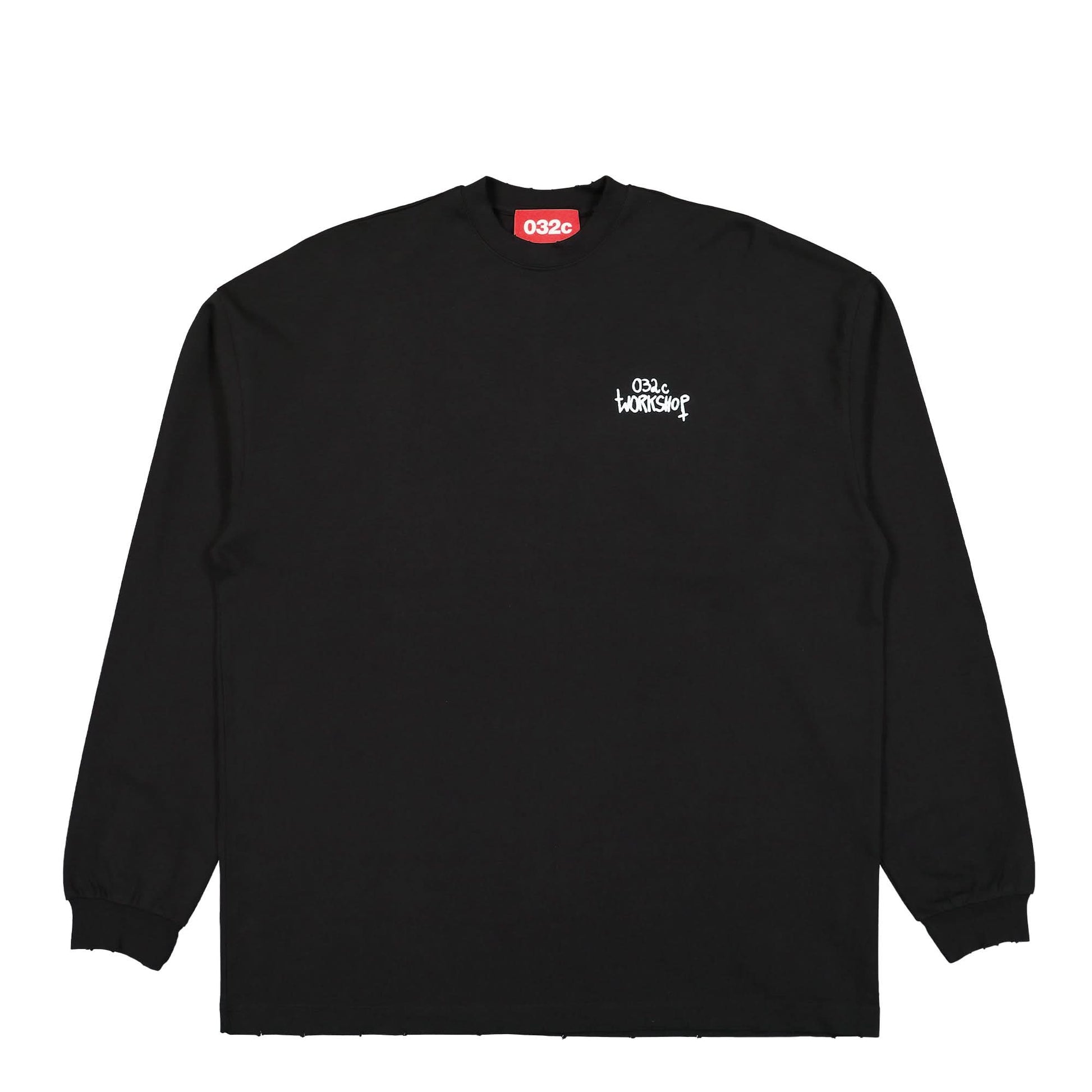 032c Mayhem Oversized Longsleeve Black Detail view 1 | Gate