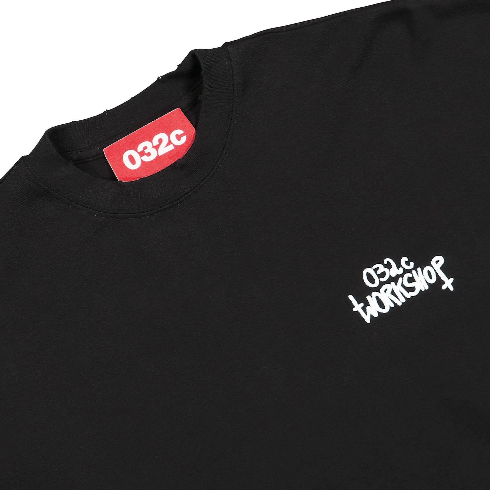 032c Mayhem Oversized Longsleeve Black Detail view 3 | Gate
