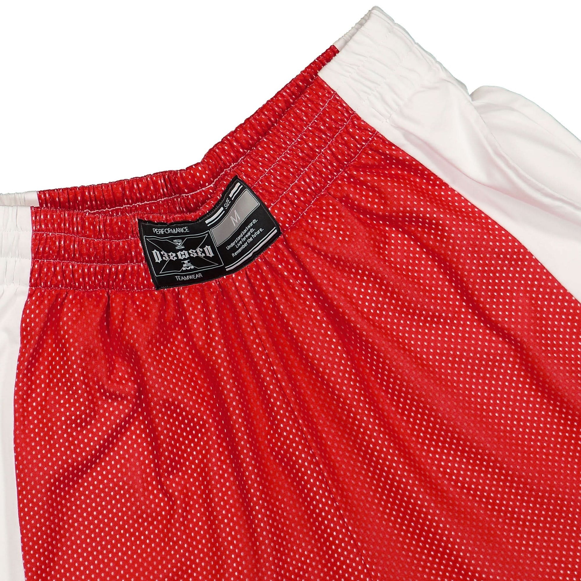 032c Lax Layered Shorts Red Detail view 4 | Gate