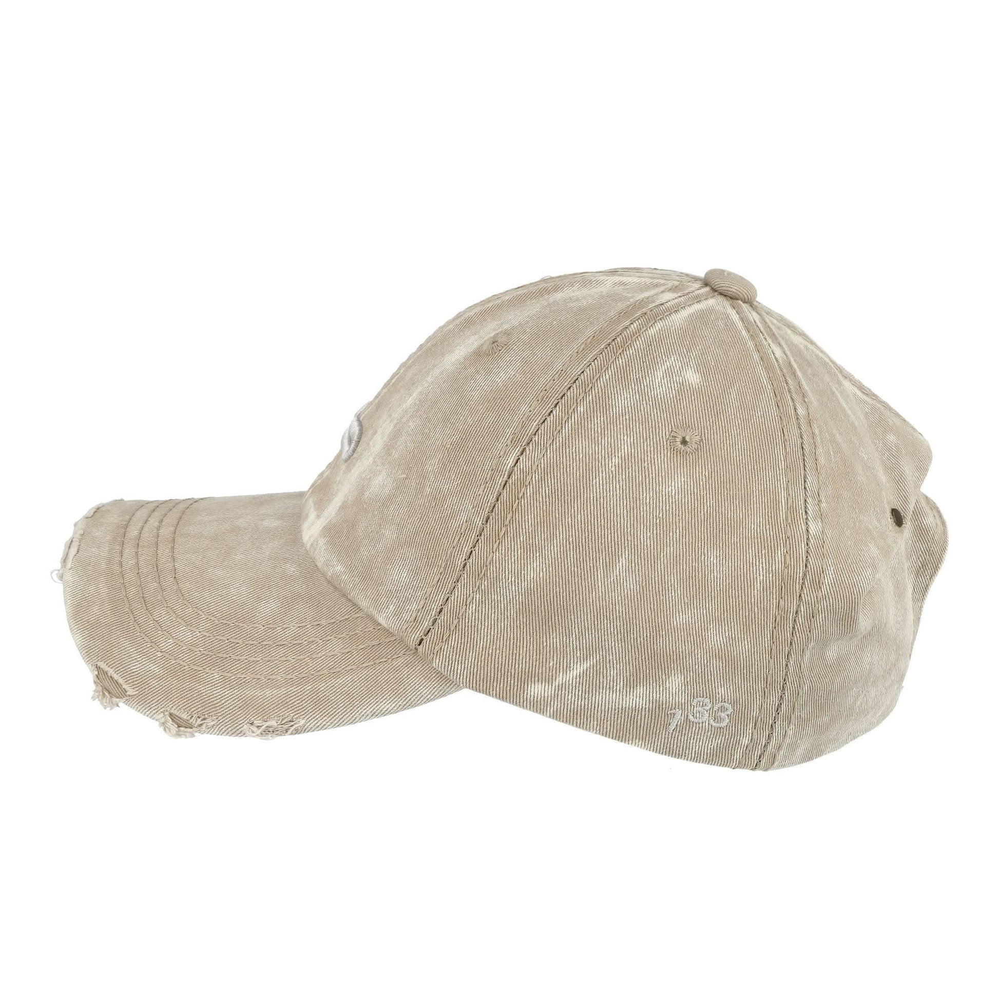 SF1OG Used Logo Cap Beige Detail view 2 | Gate