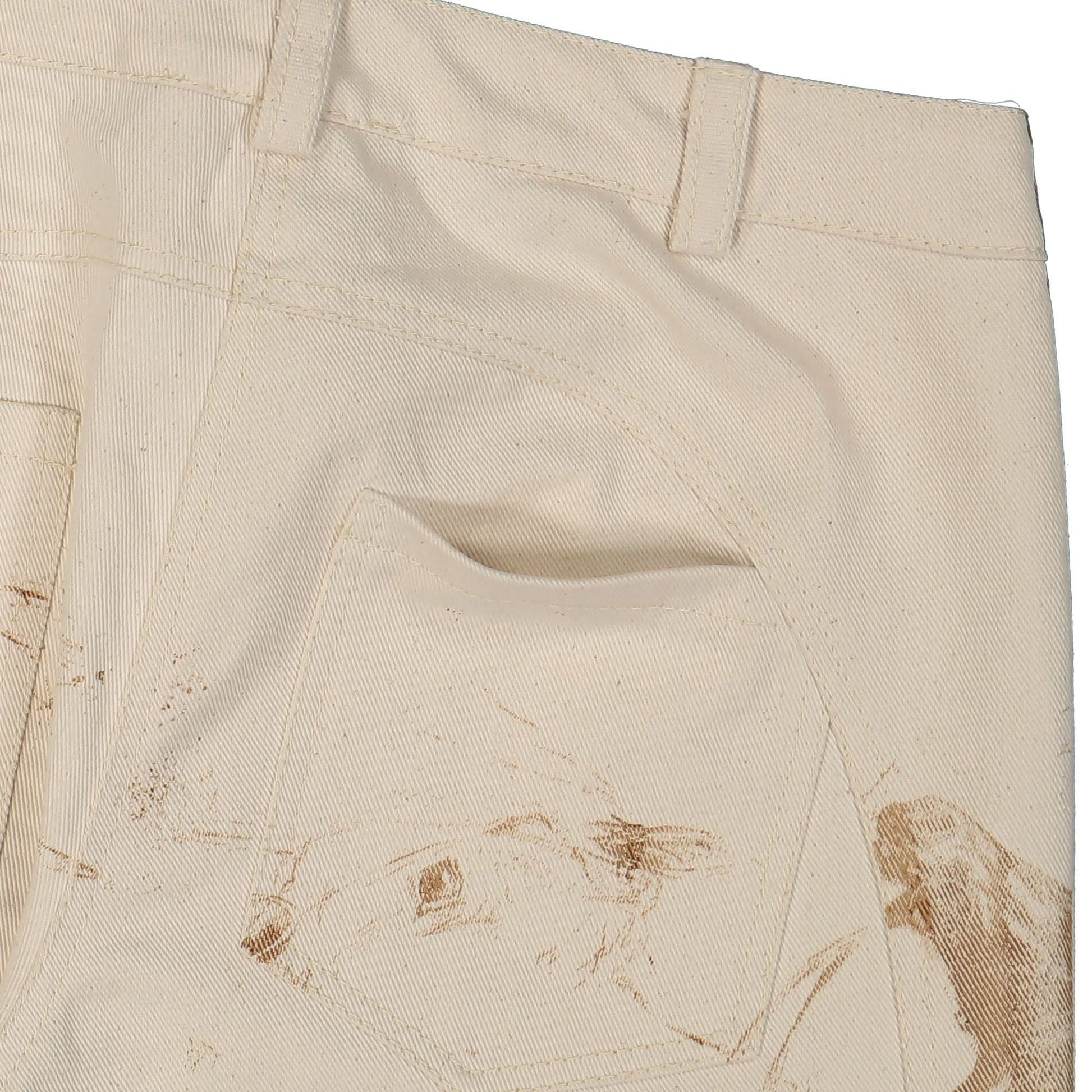 SF1OG Essential Denim Beige Detail view 5 | Gate