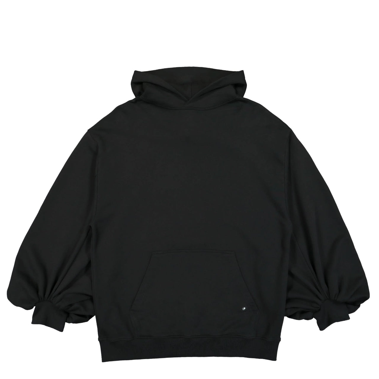 GmbH Hoodie With Oversized Sleeves Black Detail view 1 | Gate