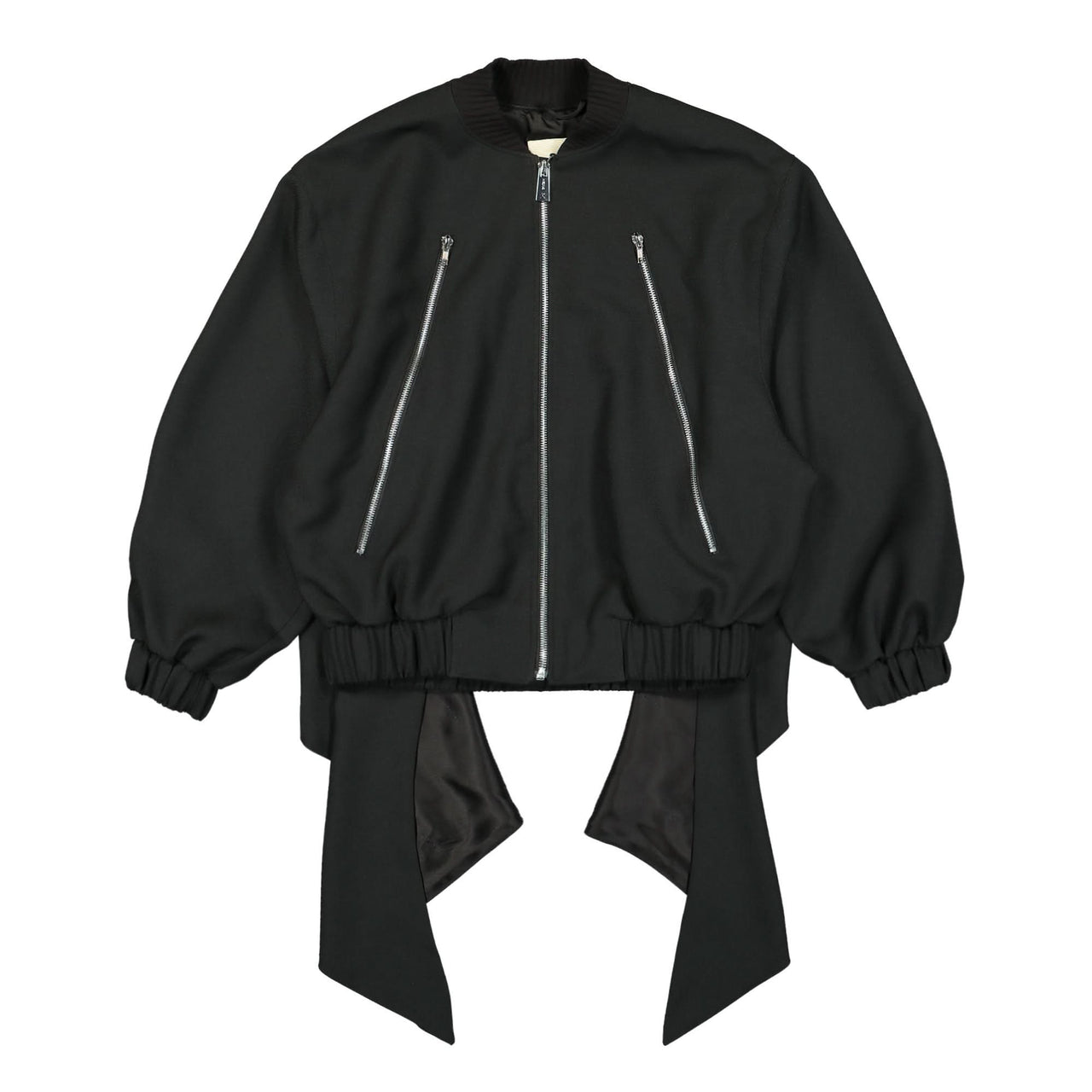 GmbH Blouson Jacket With Cape And Bow Black Detail view 1 | Gate