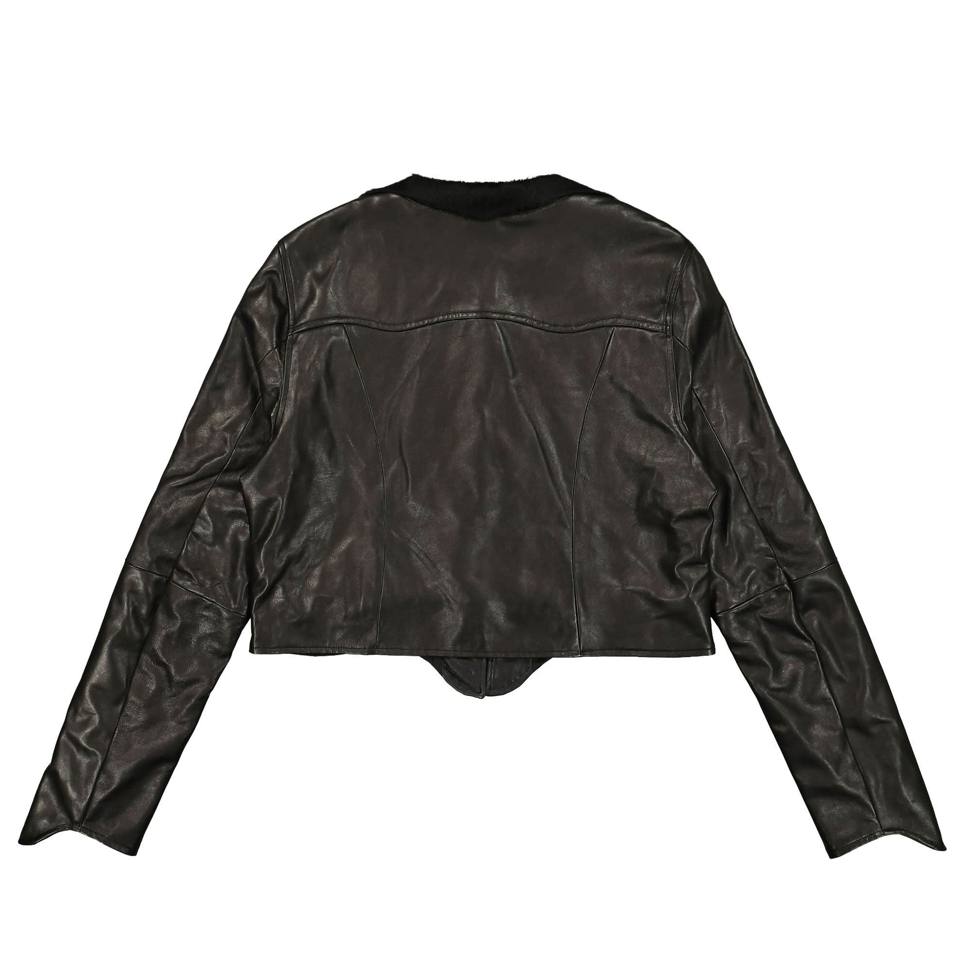 SF1OG Cow Jacket Black Detail view 2 | Gate