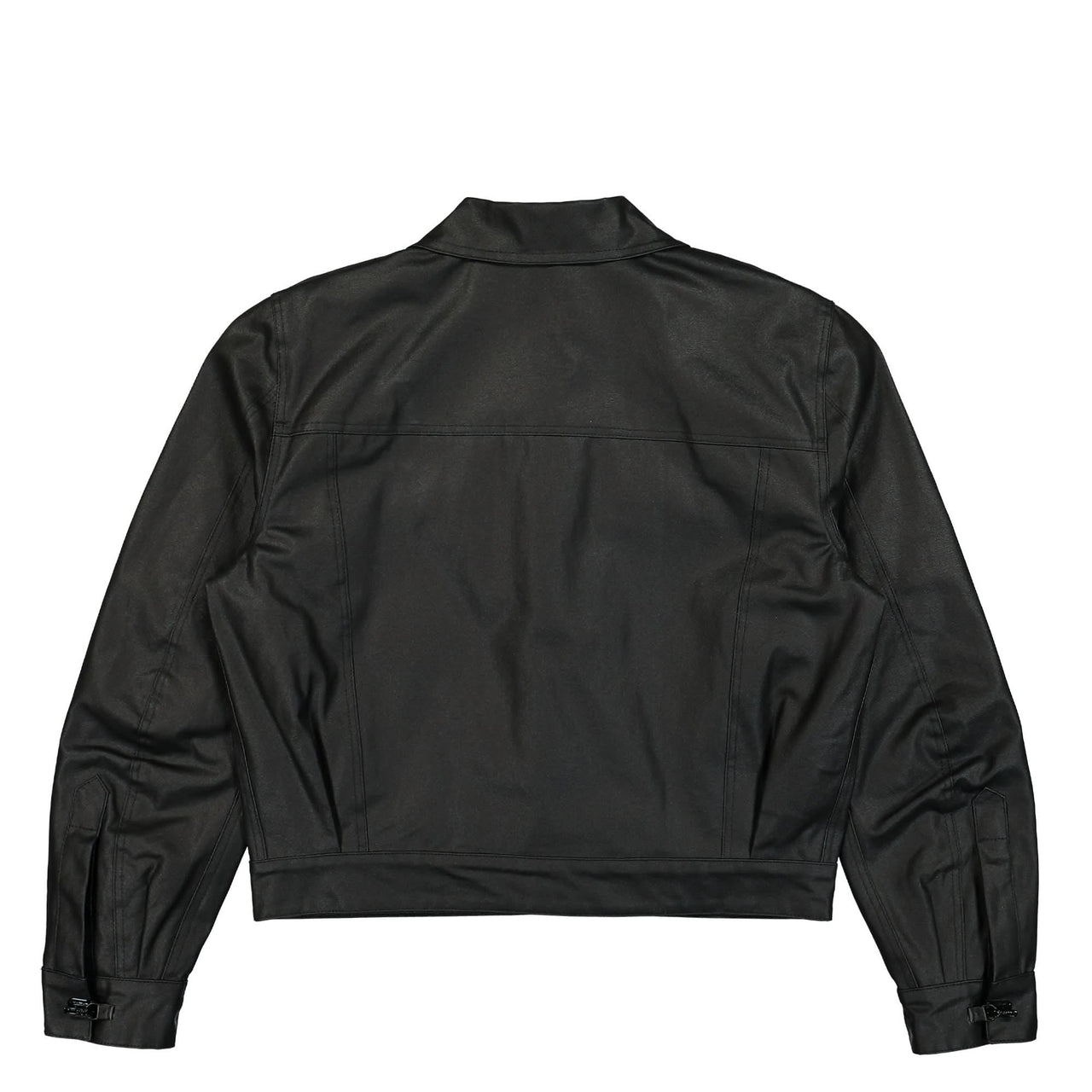 SF1OG Waxed Jacket Black Detail view 1 | Gate