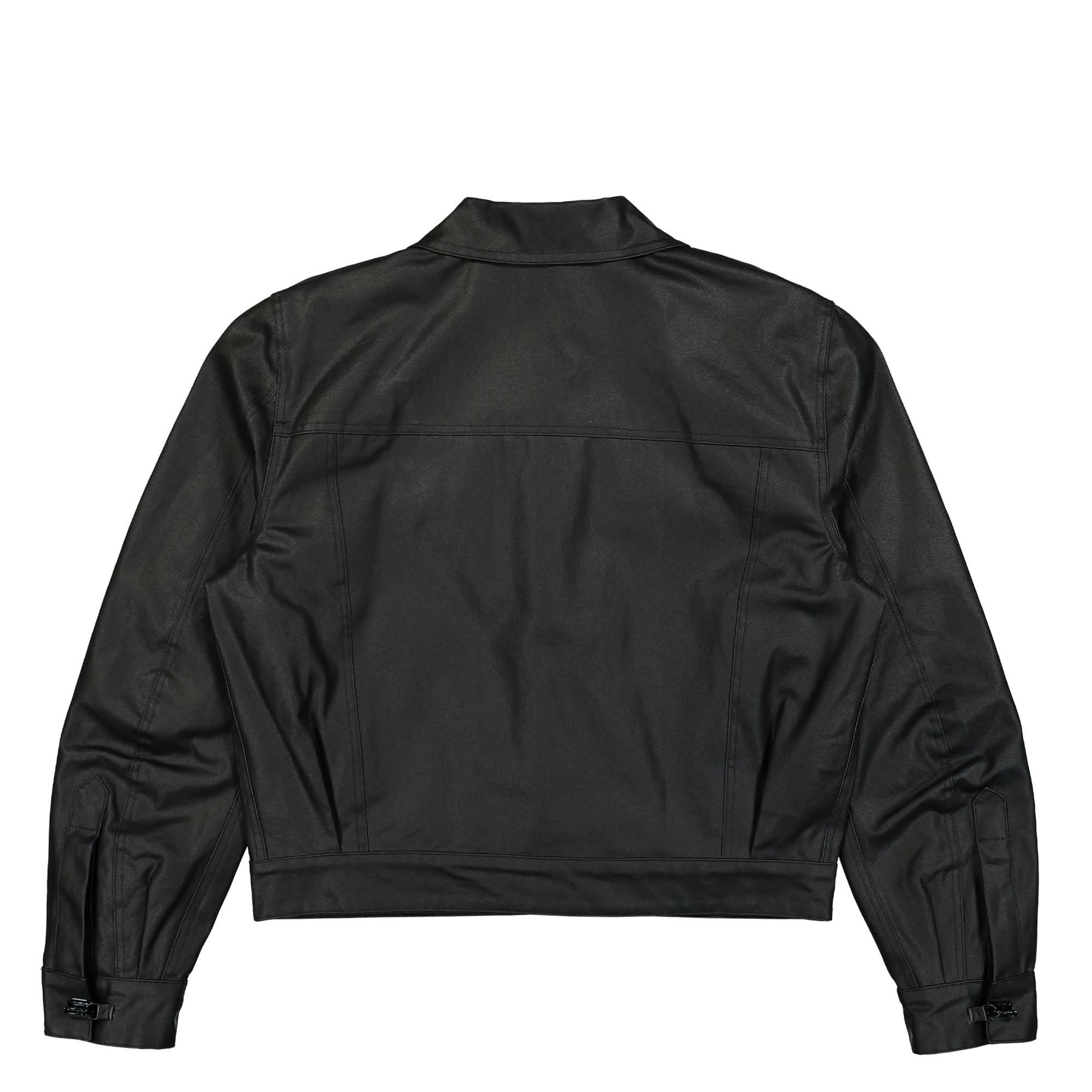 SF1OG Waxed Jacket Black Detail view 2 | Gate