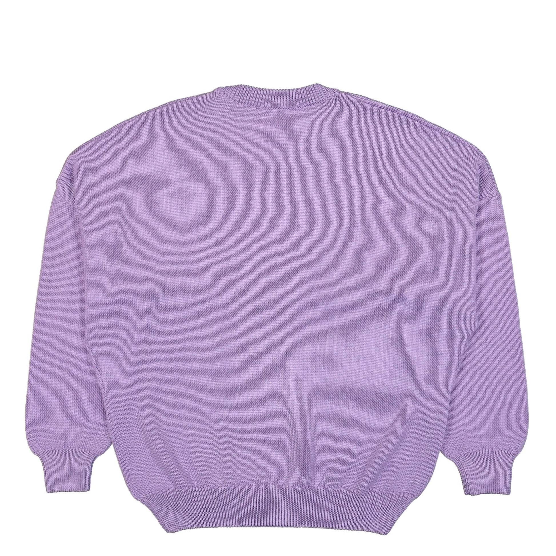 032c Selfie Sweater Purple Detail view 2 | Gate