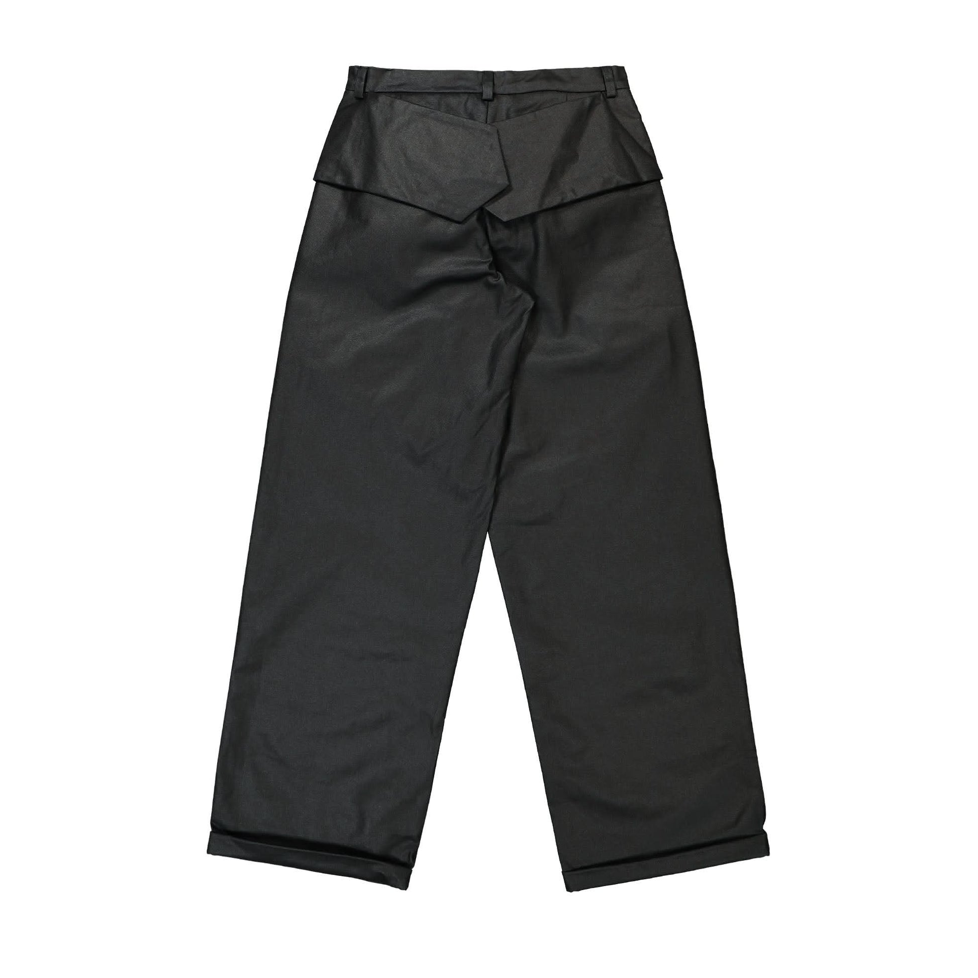 SF1OG Layered Waistband Pants Black Detail view 4 | Gate