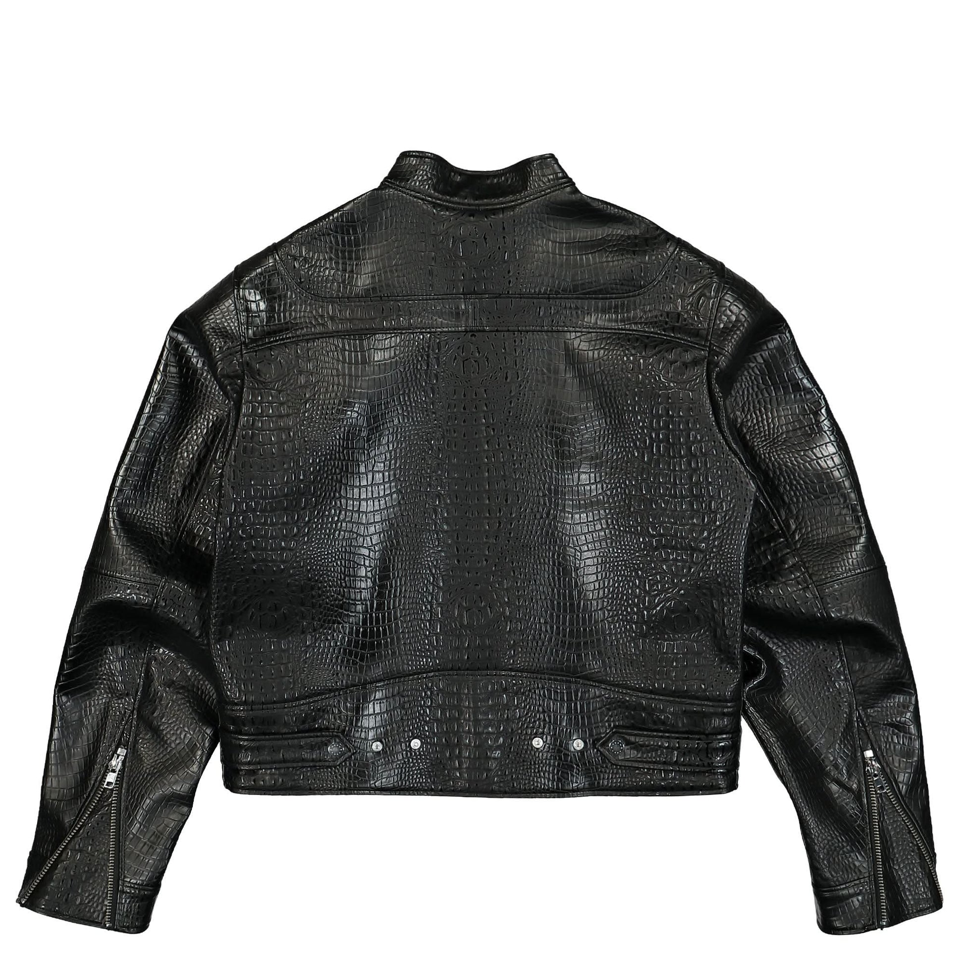 GmbH Biker Jacket With Double Zips Black Detail view 3 | Gate