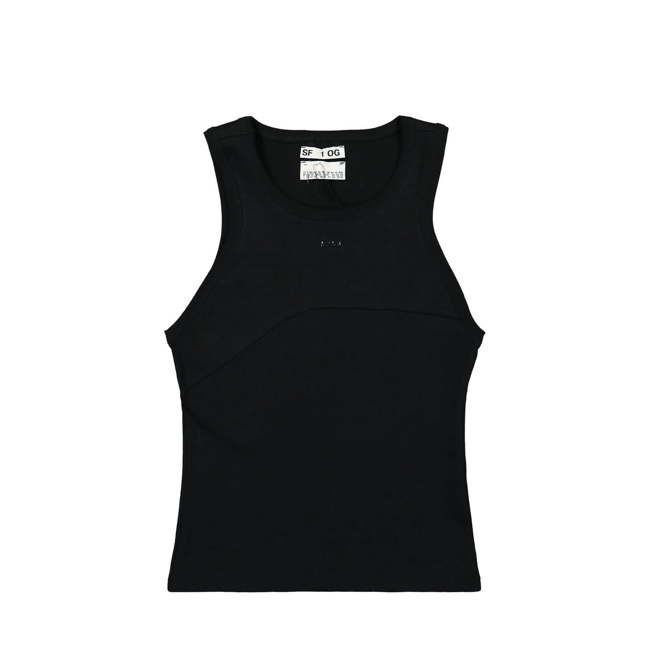 SF1OG Essential Tanktop Black Detail view 1 | Gate