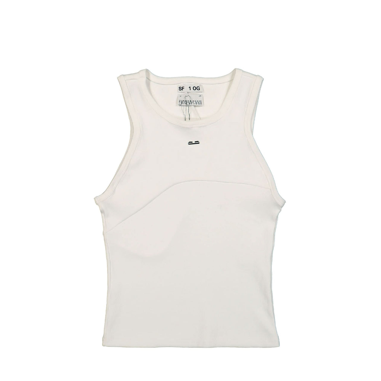 SF1OG Essential Tanktop White Detail view 1 | Gate