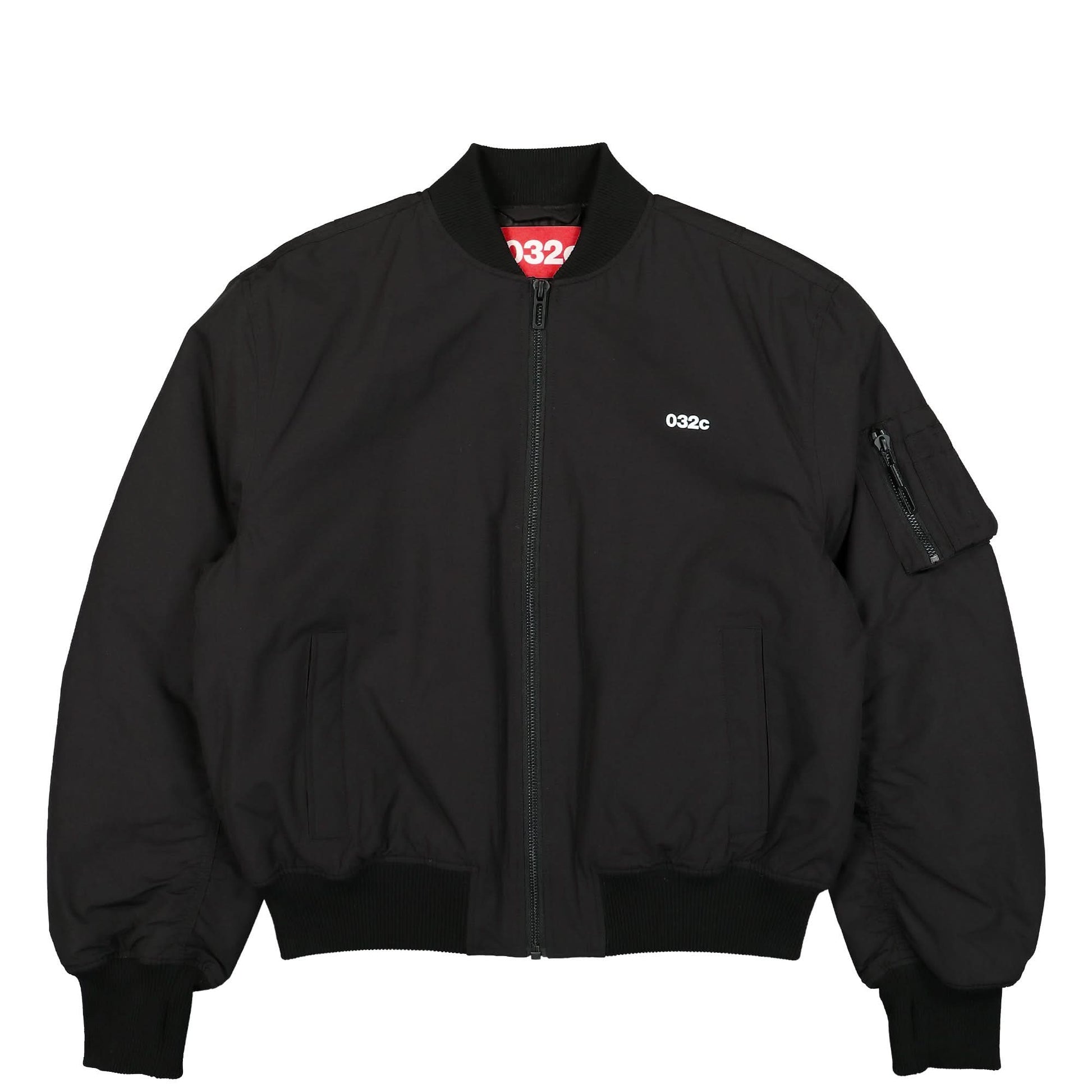 032c Mayhem Bomber Jacket Black Detail view 1 | Gate