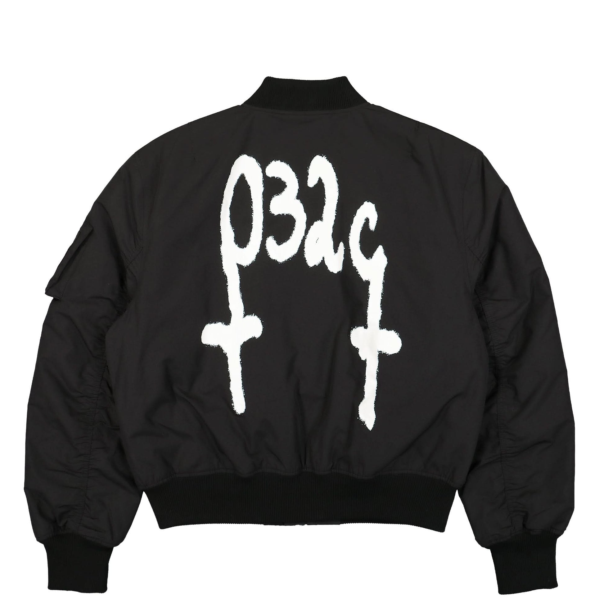 032c Mayhem Bomber Jacket Black Detail view 2 | Gate