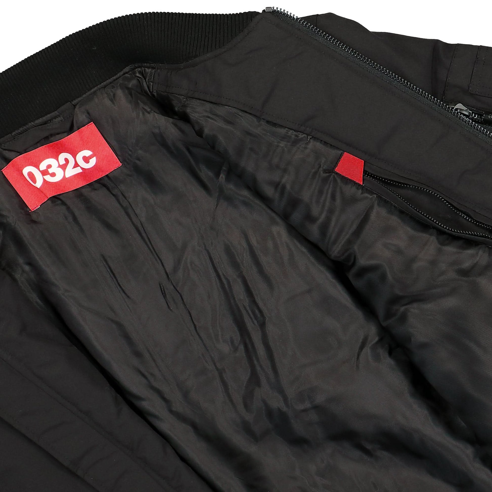 032c Mayhem Bomber Jacket Black Detail view 6 | Gate