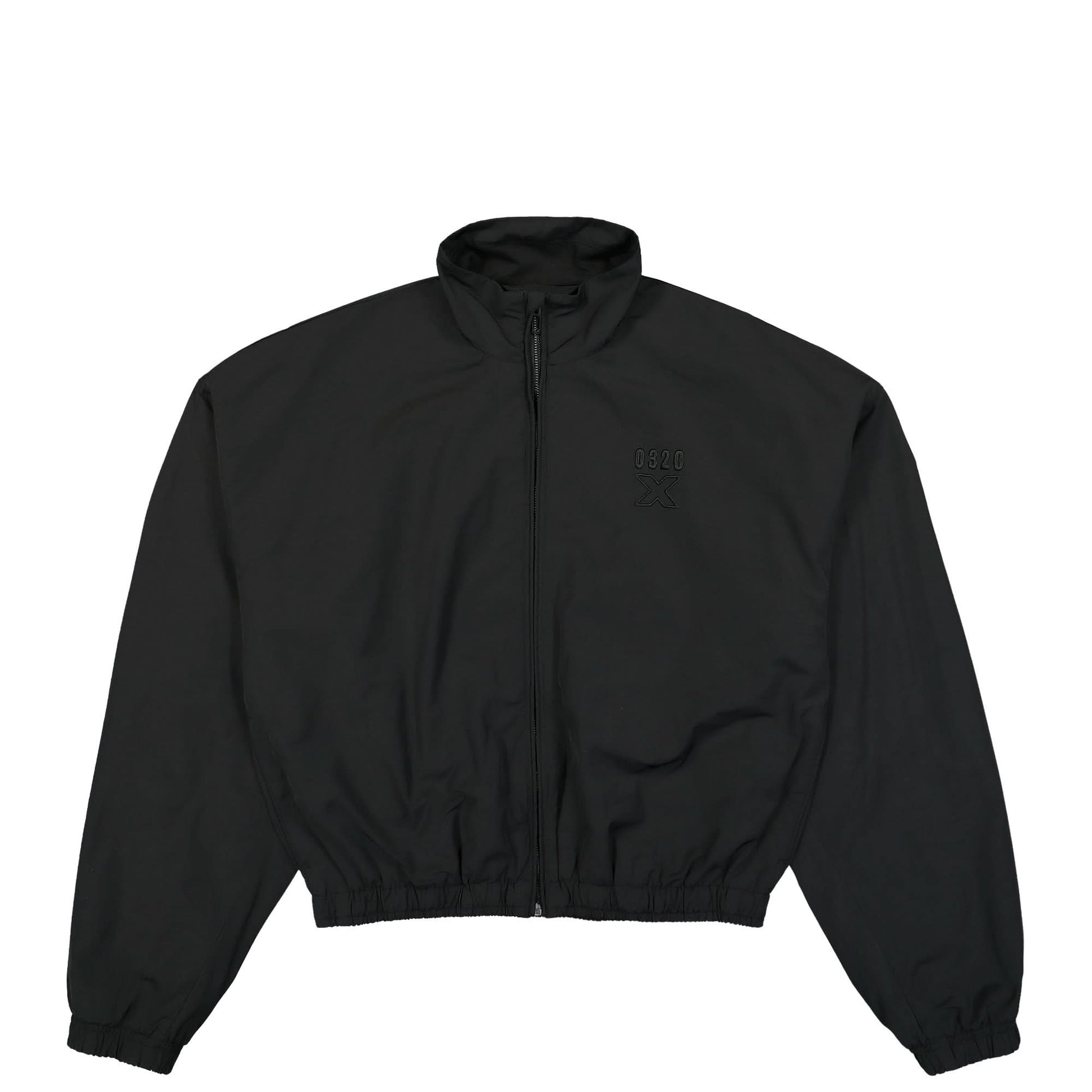 032c Banana Sleeve Tracksuit Jacket Black Detail view 1 | Gate