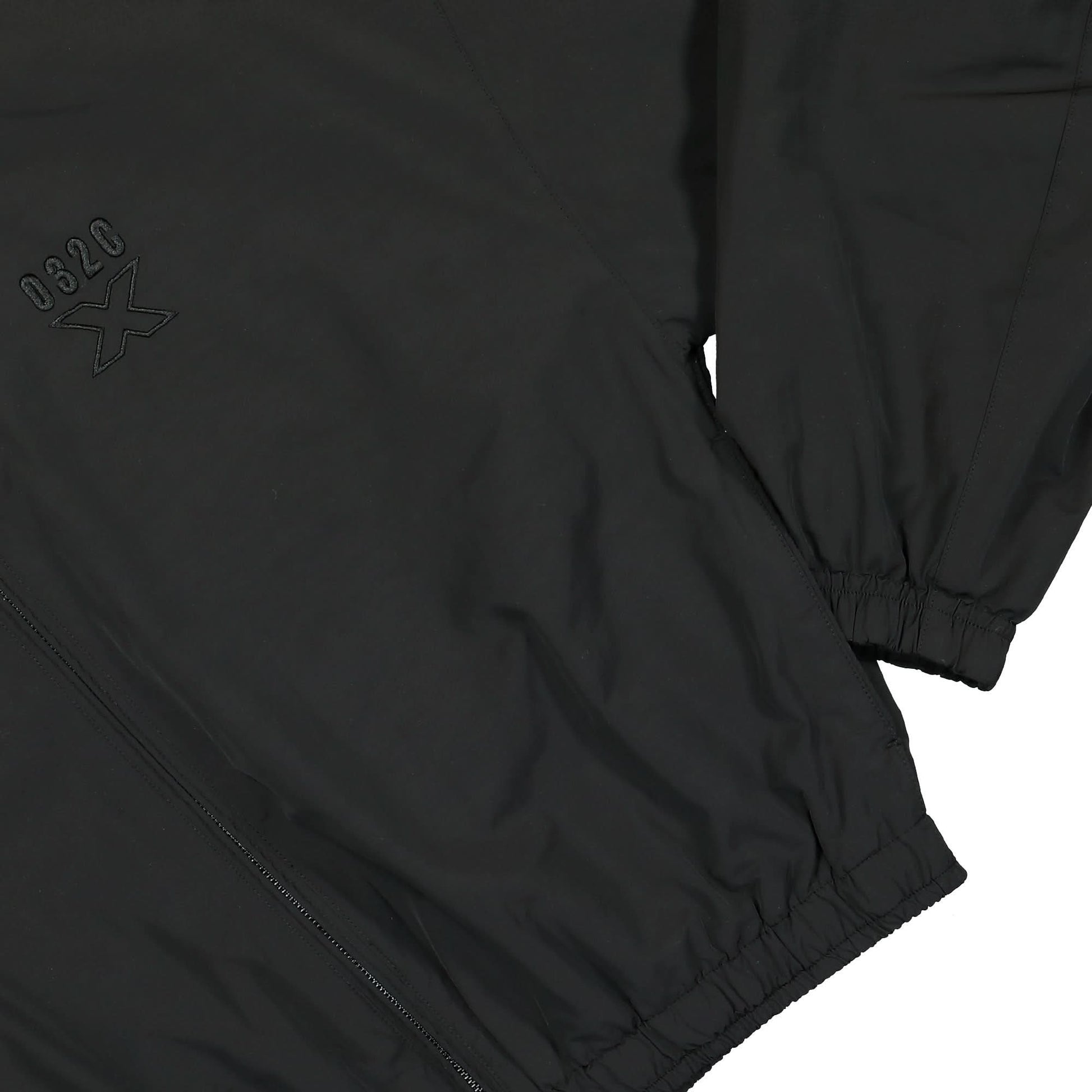 032c Banana Sleeve Tracksuit Jacket Black Detail view 4 | Gate