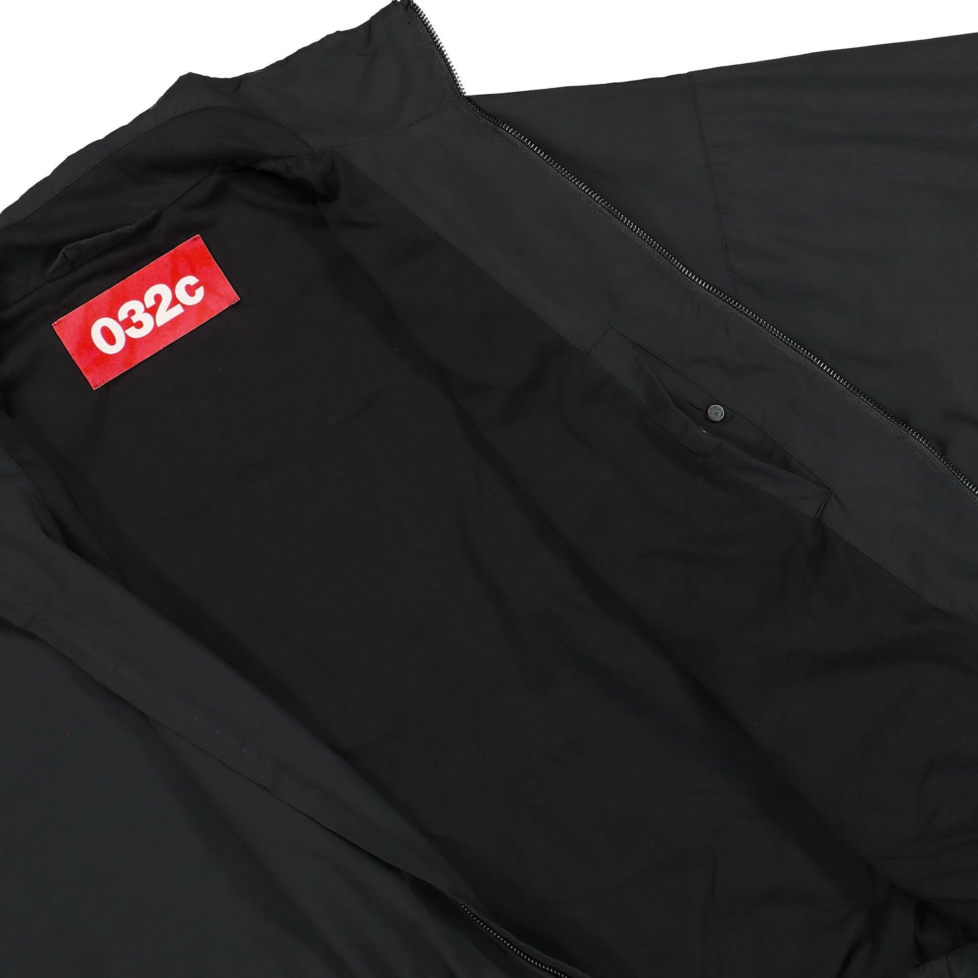 032c Banana Sleeve Tracksuit Jacket Black Detail view 5 | Gate