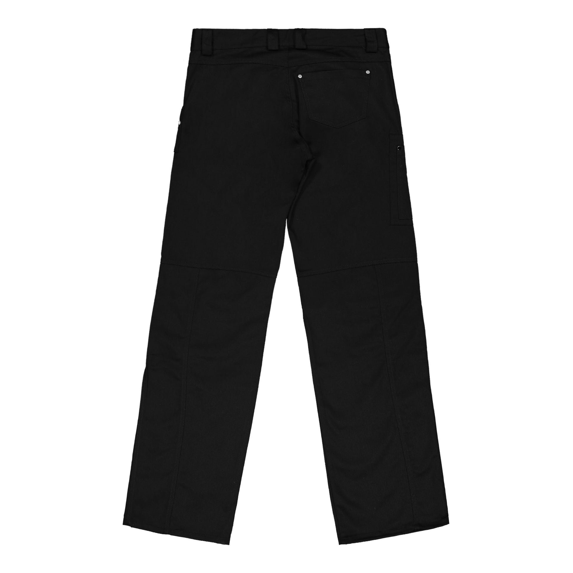 GmbH Cargo Trousers w. Knee Patches Black Detail view 3 | Gate
