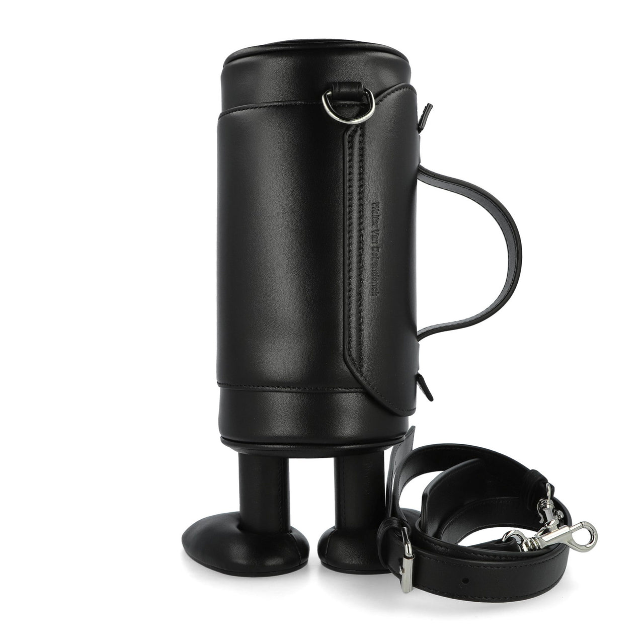 Walter Van Beirendonck My Cilinder Friend Bag Comb. I Black Hand Bag 9009 Detail View 1 | GATE