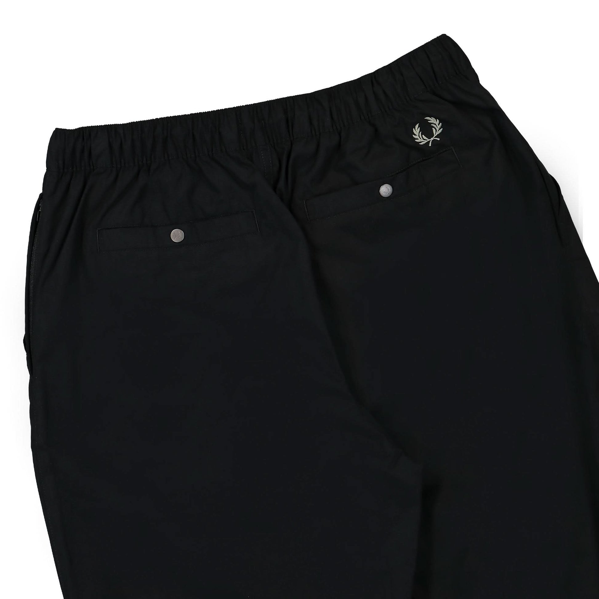 Fred Perry Utility Trouser Black Detail view 5 | Gate