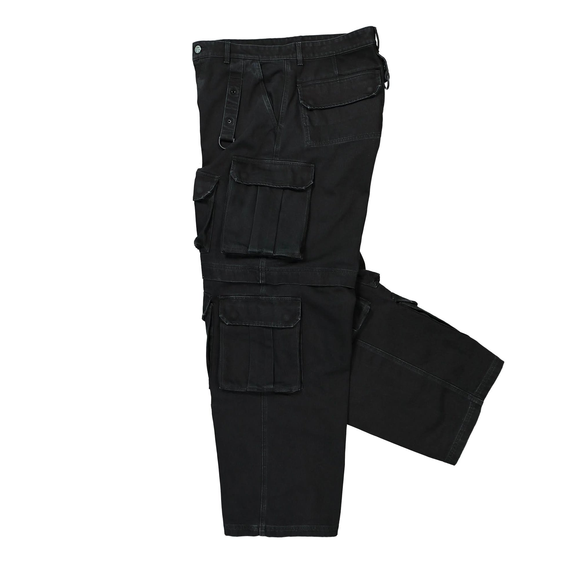 VETEMENTS Multipocket Cargo Jeans Black Detail view 3 | Gate