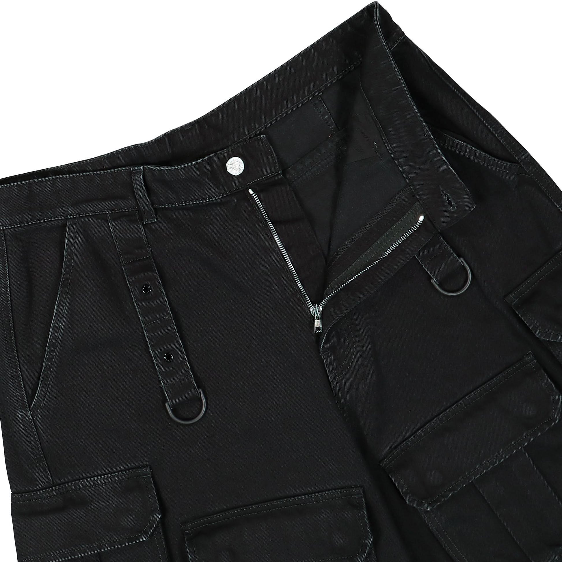 VETEMENTS Multipocket Cargo Jeans Black Detail view 4 | Gate