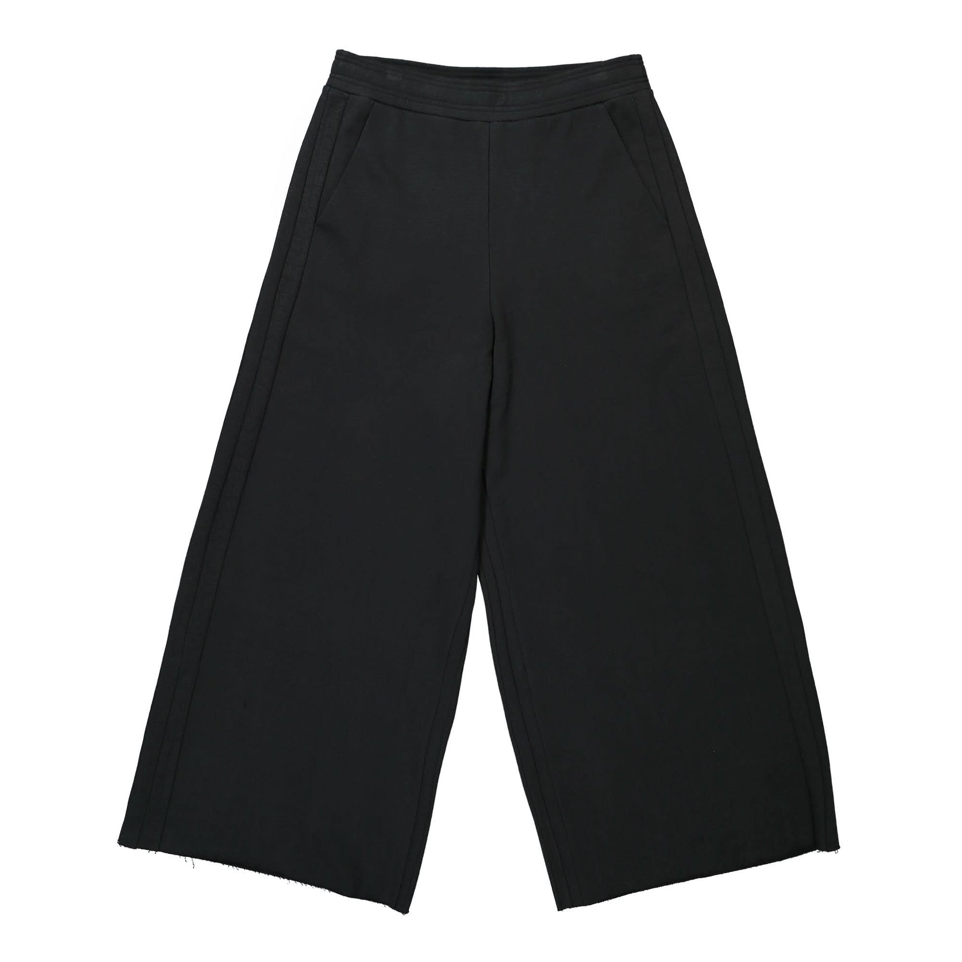 VETEMENTS Gothic Monogram Sweatpants Black Detail view 1 | Gate