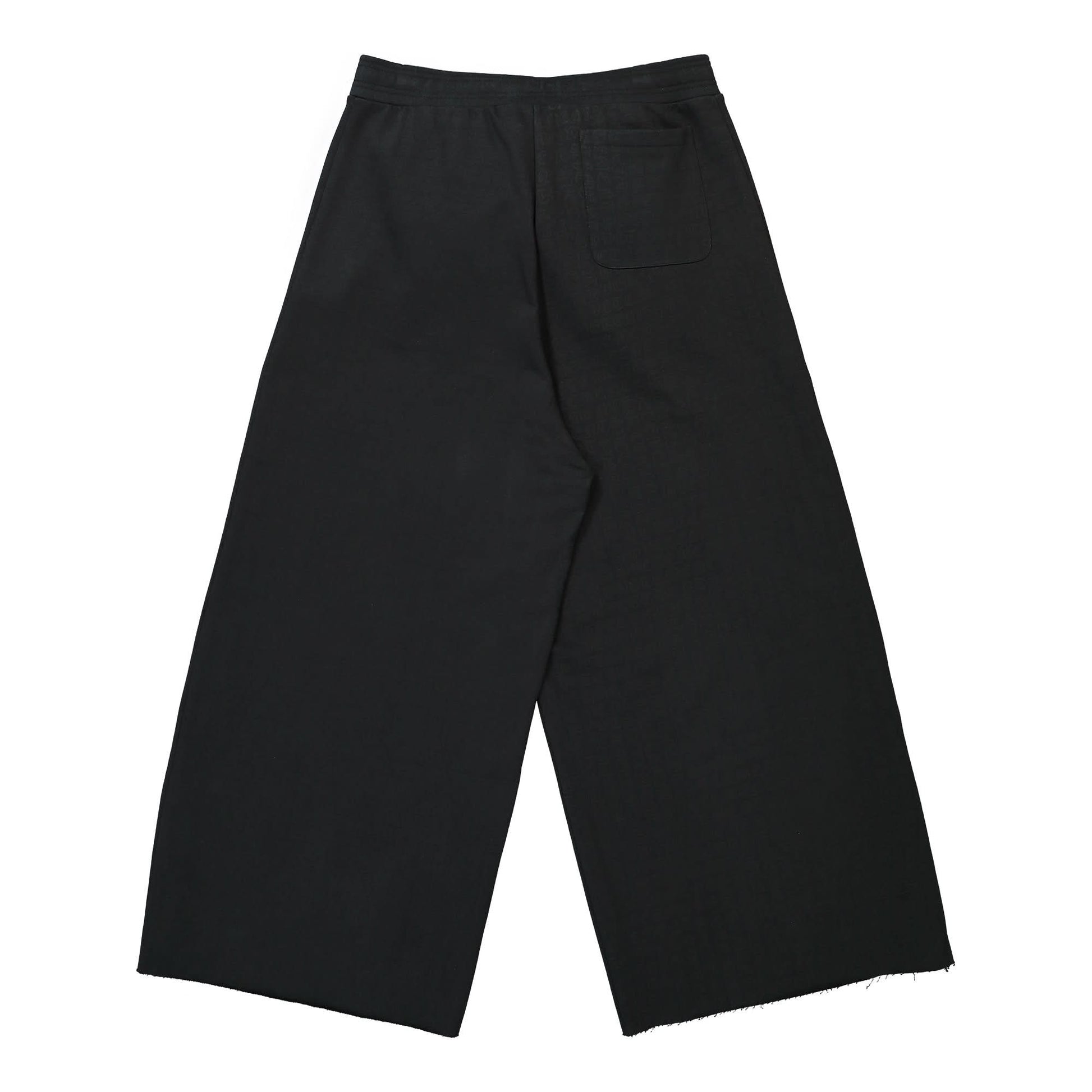 VETEMENTS Gothic Monogram Sweatpants Black Detail view 3 | Gate