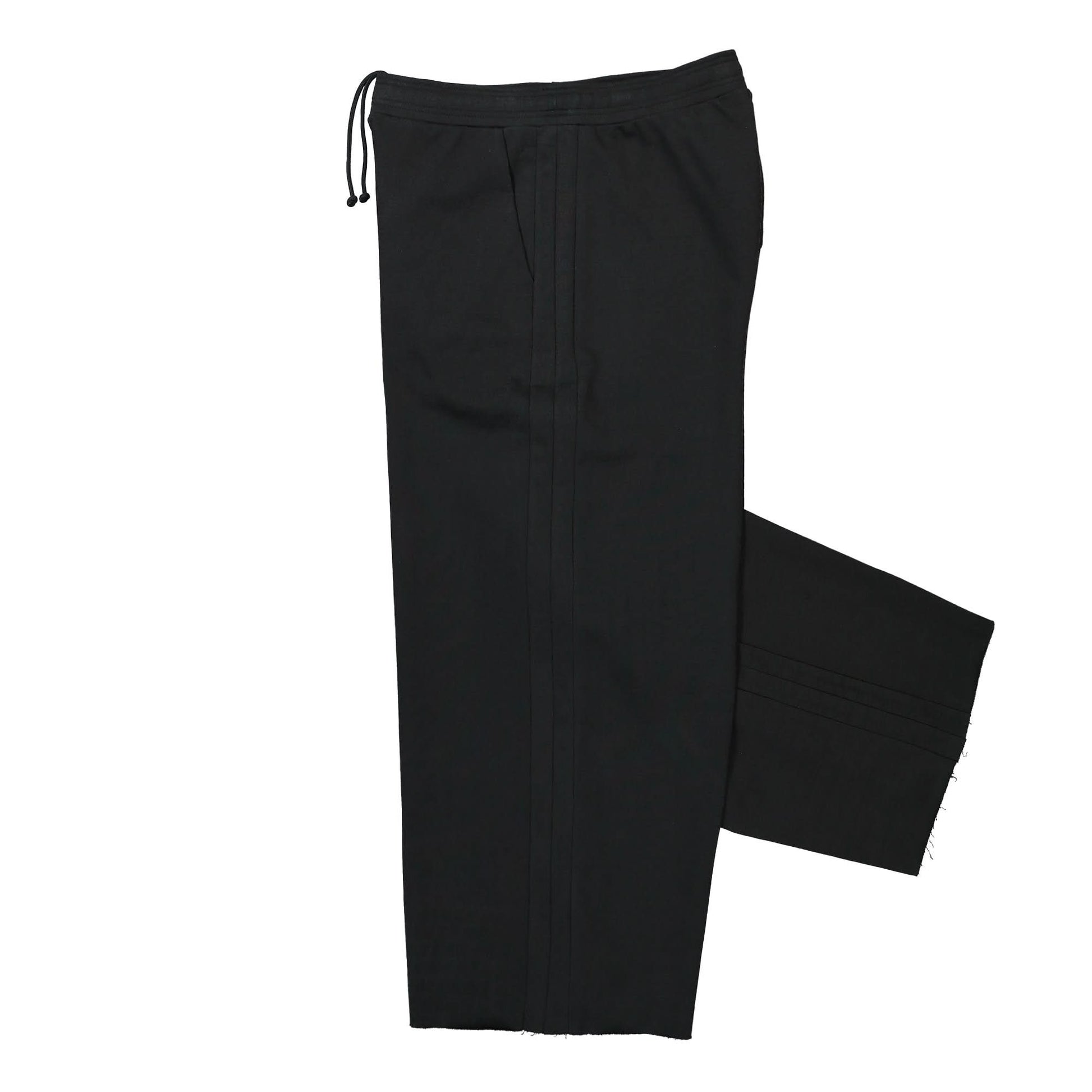 VETEMENTS Gothic Monogram Sweatpants Black Detail view 4 | Gate