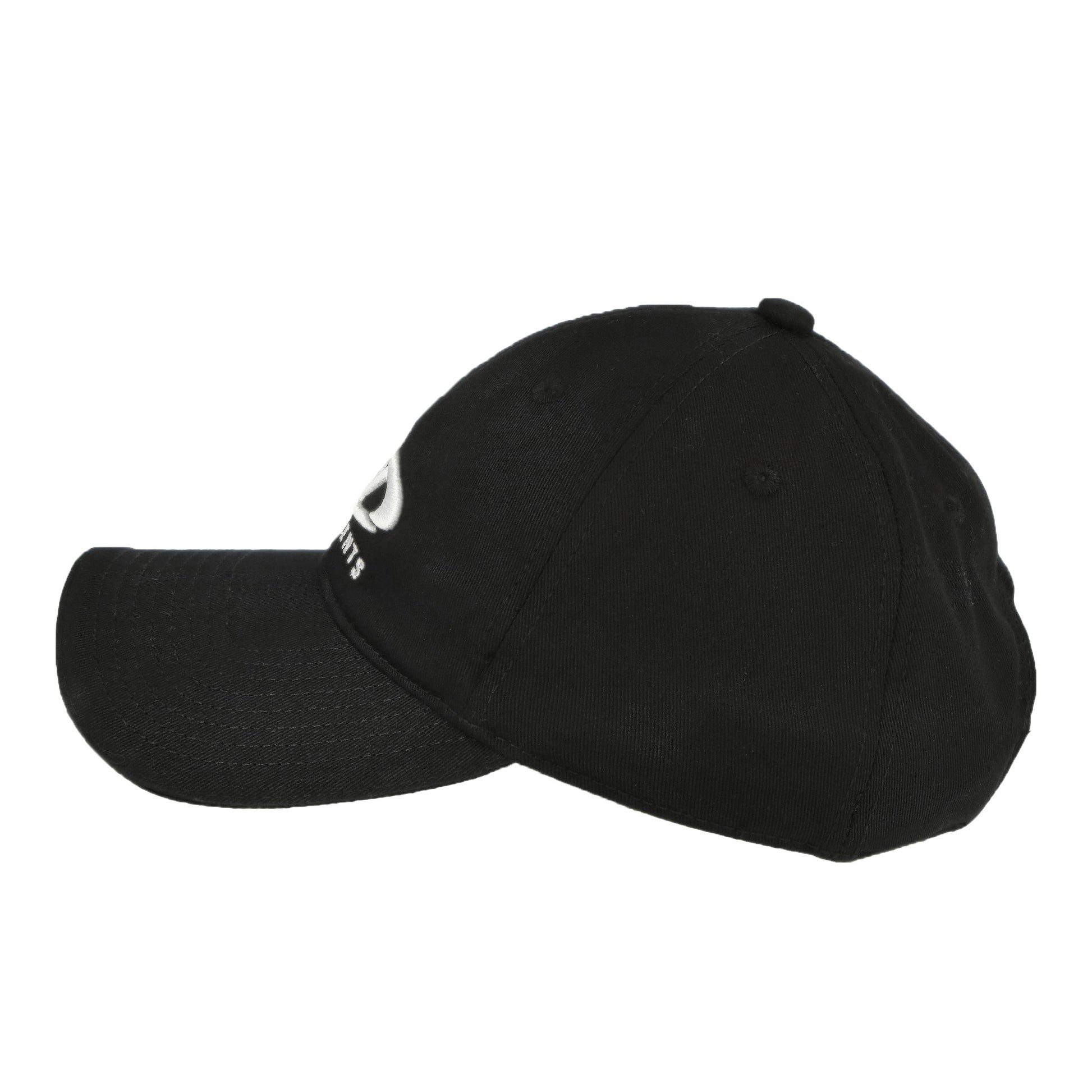 VETEMENTS Oval Logo Cap Black Detail view 2 | Gate