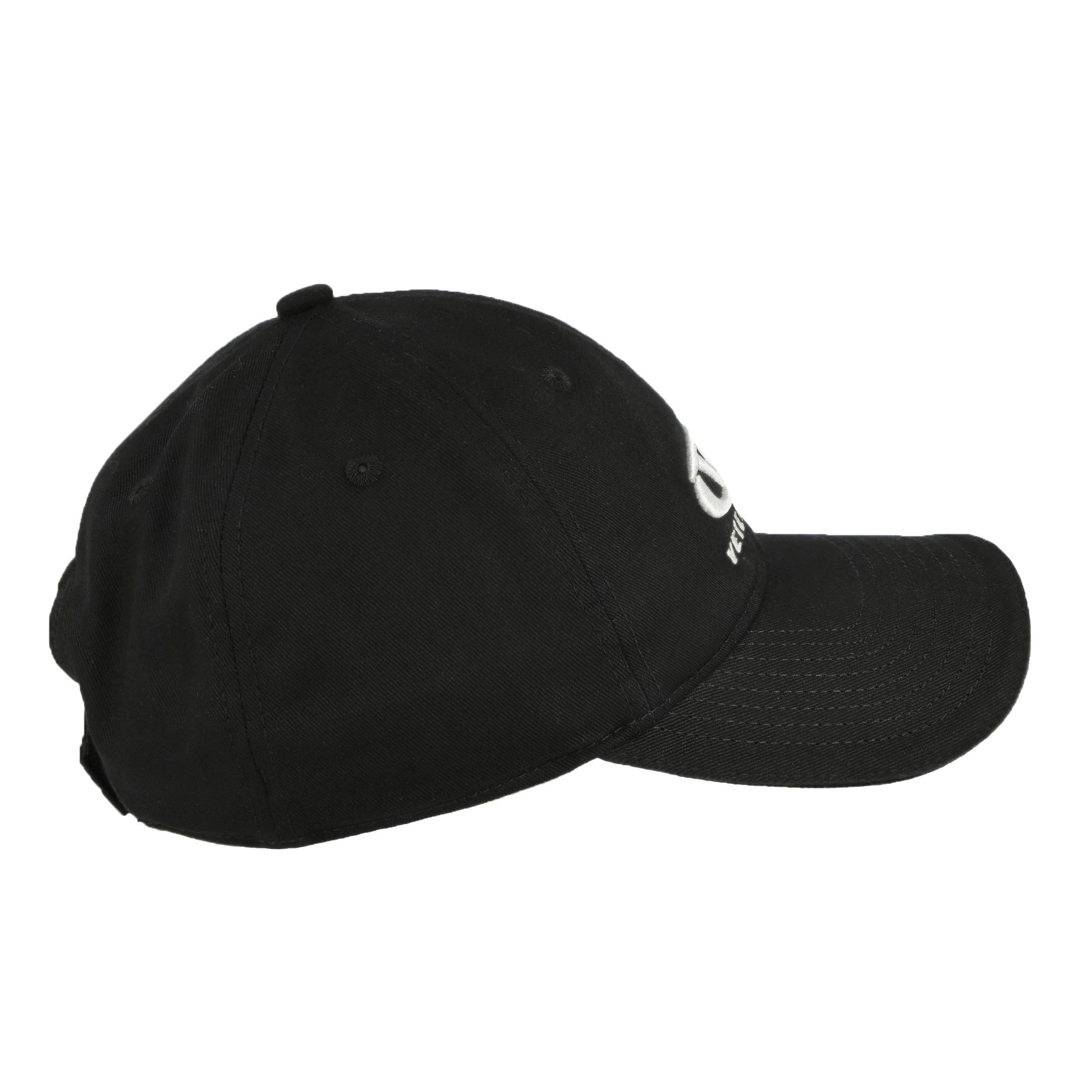 VETEMENTS Oval Logo Cap Black Detail view 3 | Gate