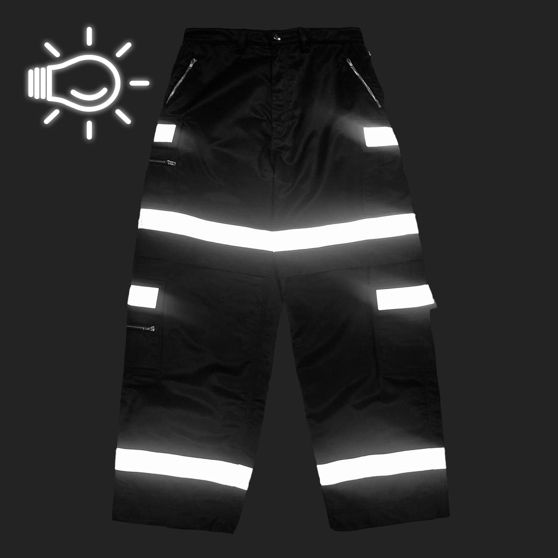 VETEMENTS Workwear Pants Black Detail view 7 | Gate