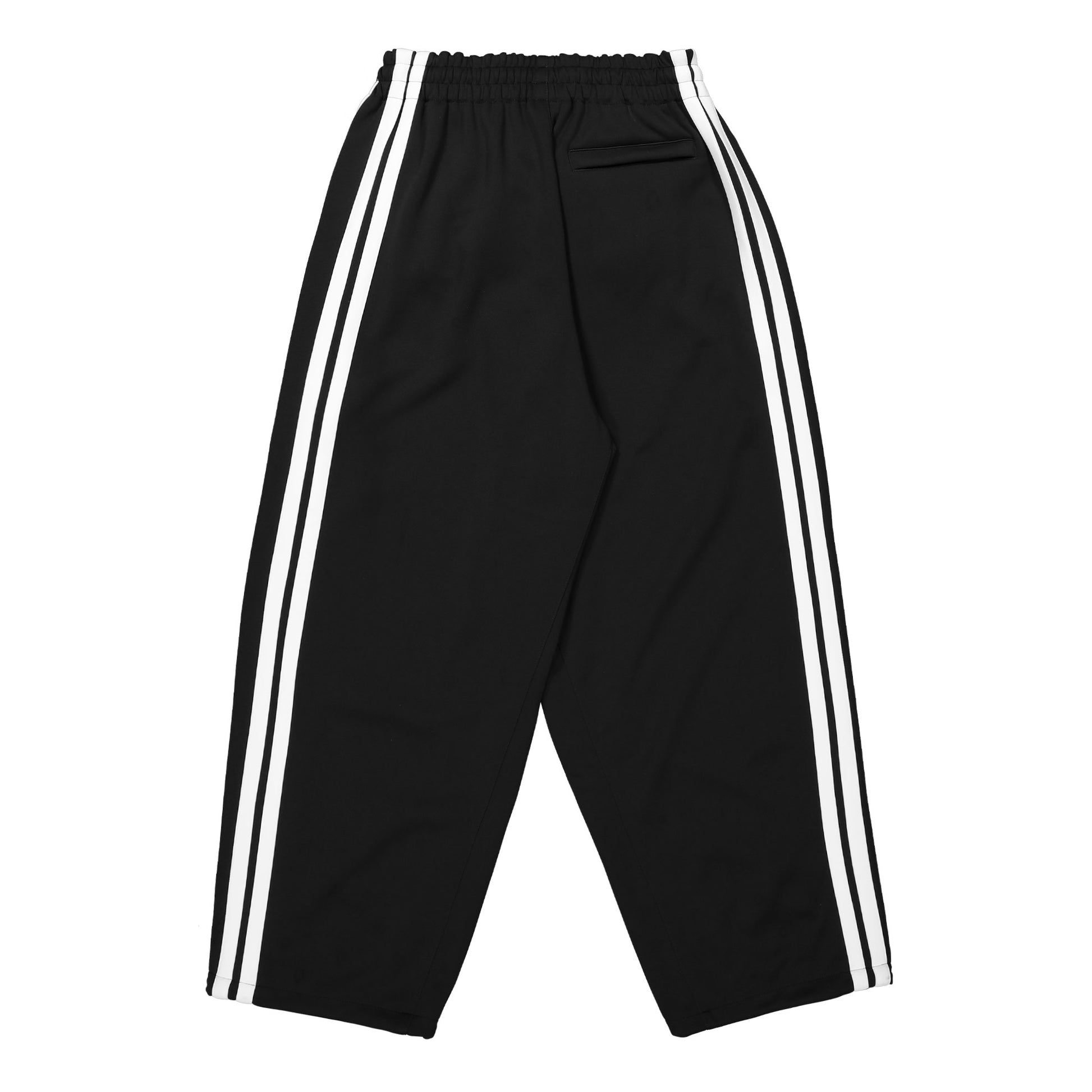 VETEMENTS Oval Logo Gym Pants Black Detail view 2 | Gate