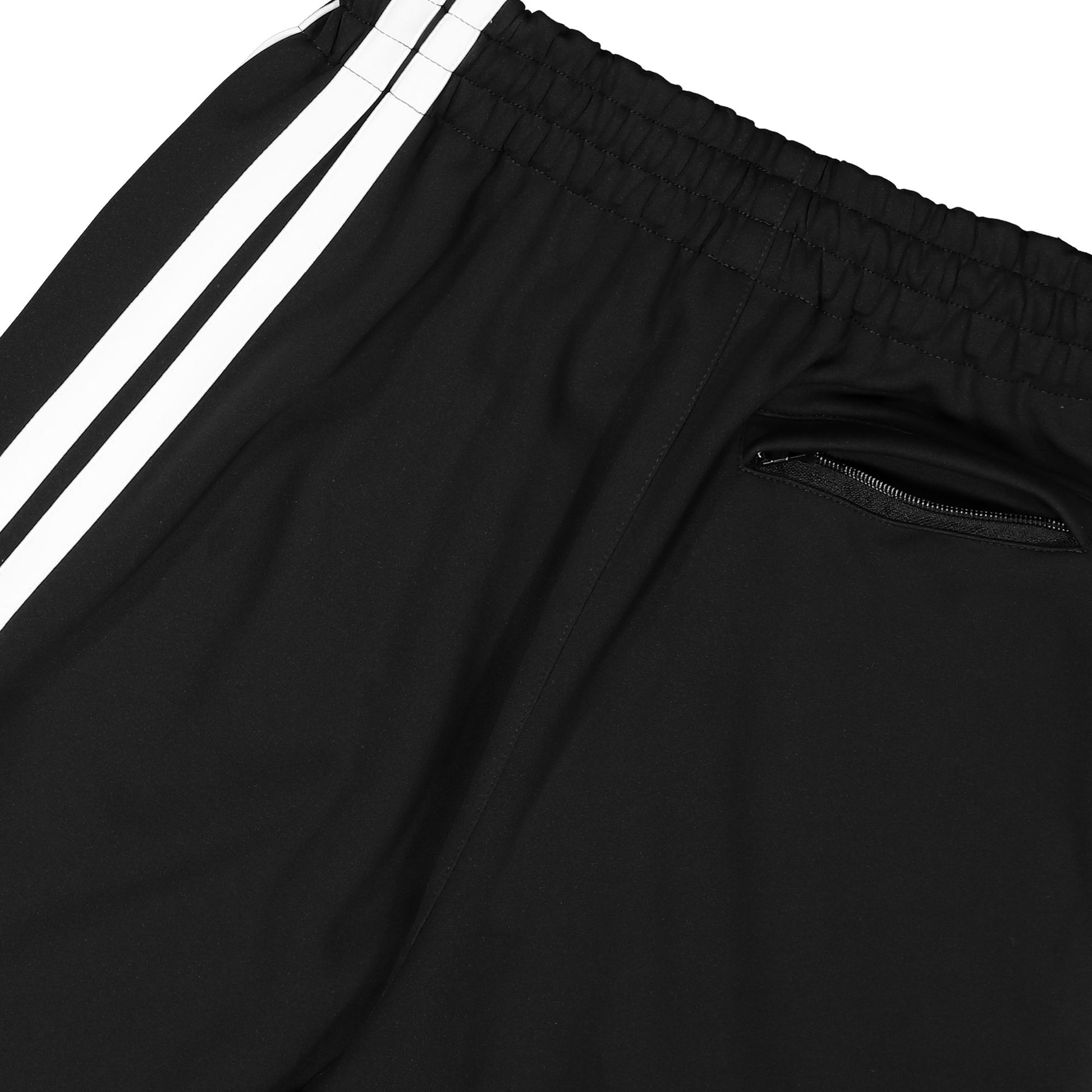 VETEMENTS Oval Logo Gym Pants Black Detail view 5 | Gate