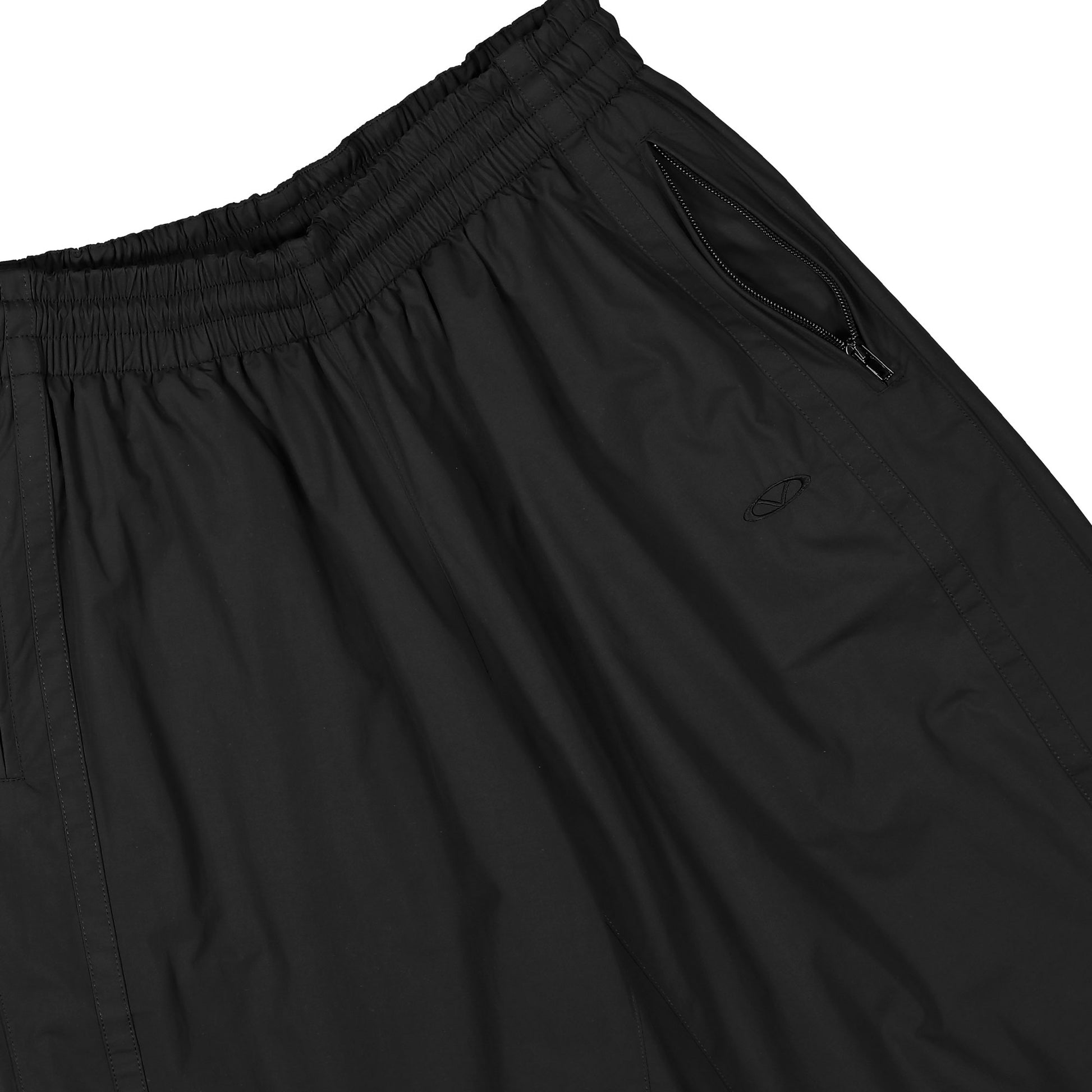 VETEMENTS Oval Logo Tracksuit Pants Black Detail view 4 | Gate