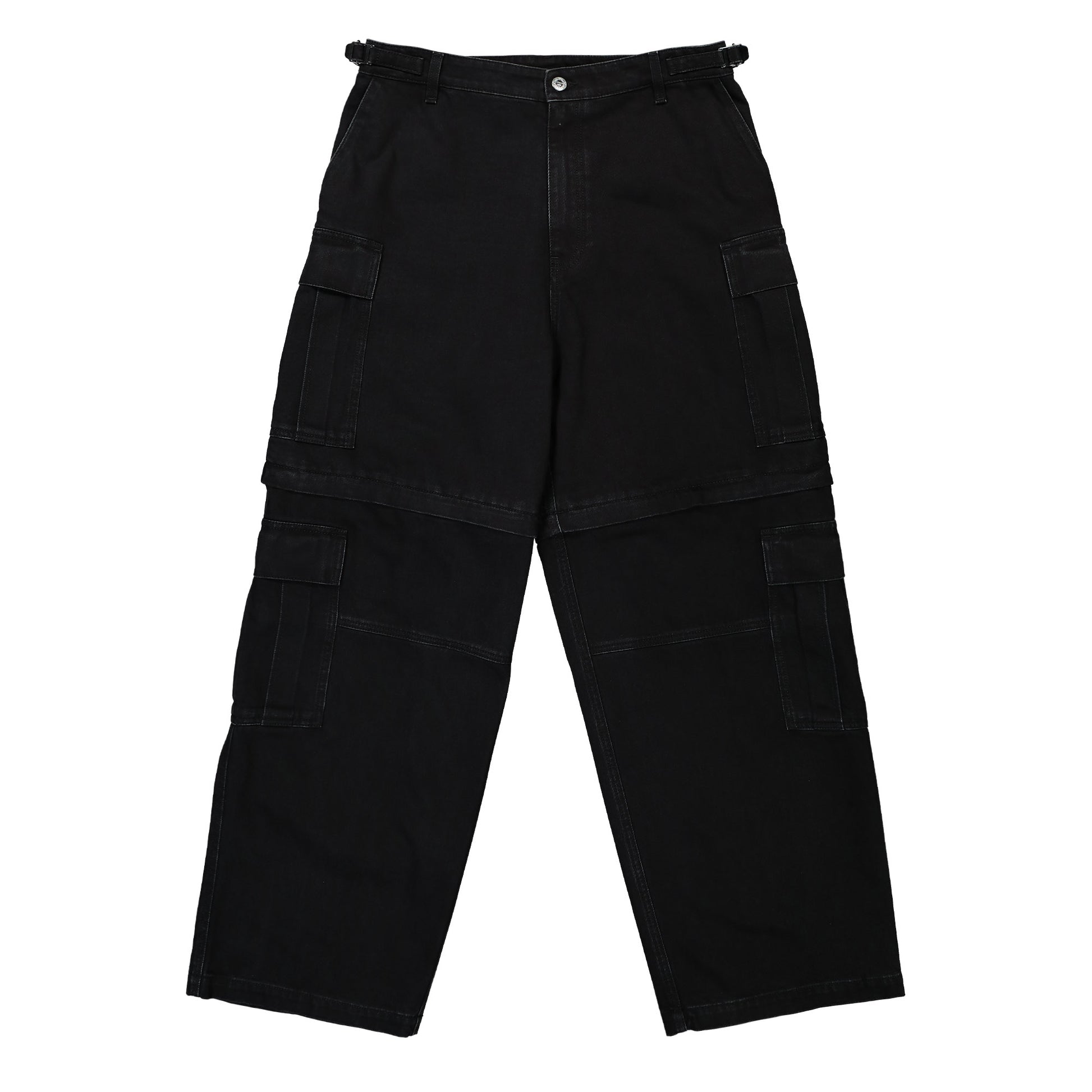 VETEMENTS Cargo Jeans Black Detail view 1 | Gate