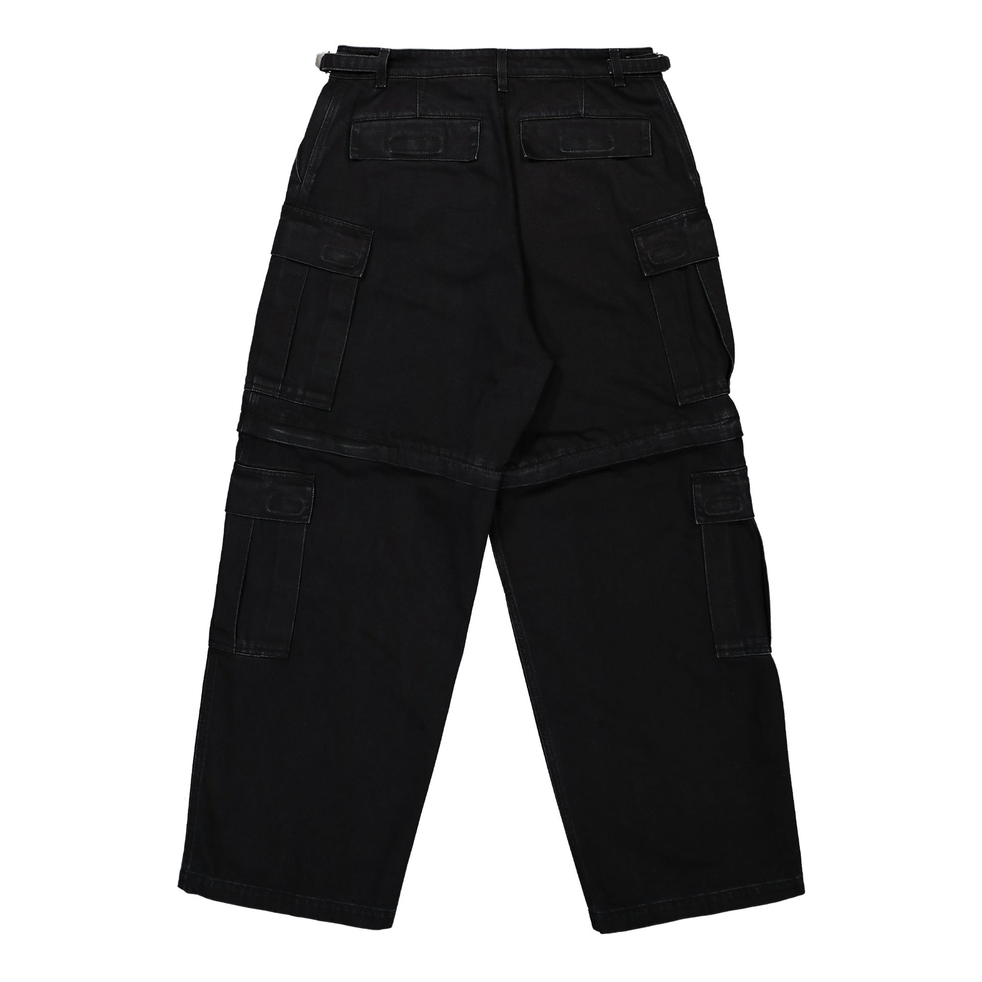 VETEMENTS Cargo Jeans Black Detail view 2 | Gate