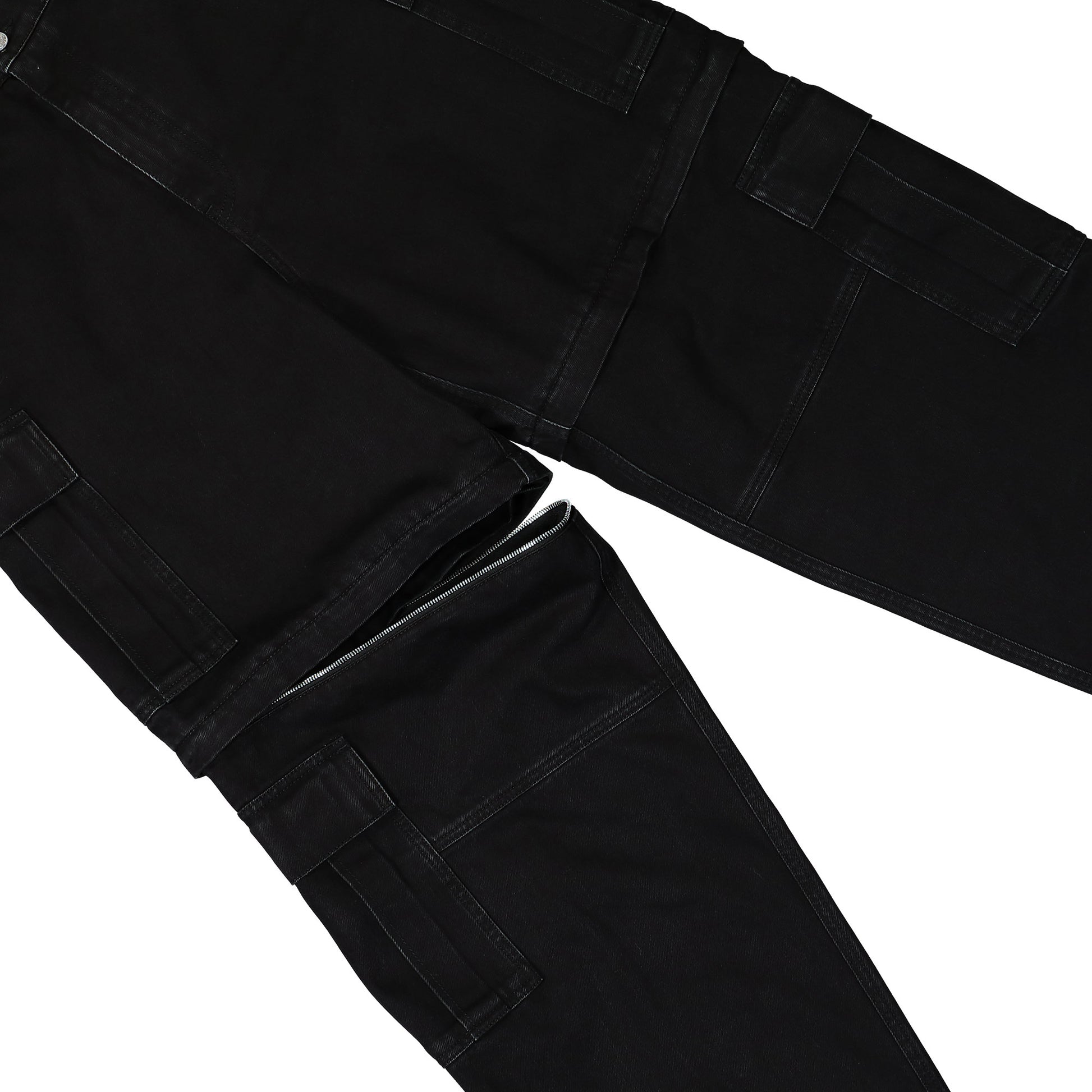 VETEMENTS Cargo Jeans Black Detail view 7 | Gate