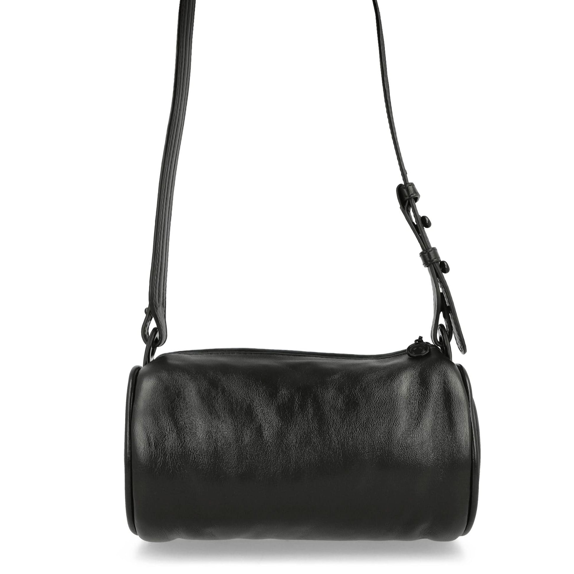 Marine Serre Soft Nappa Pillow Crossbody Black Detail view 1 | Gate