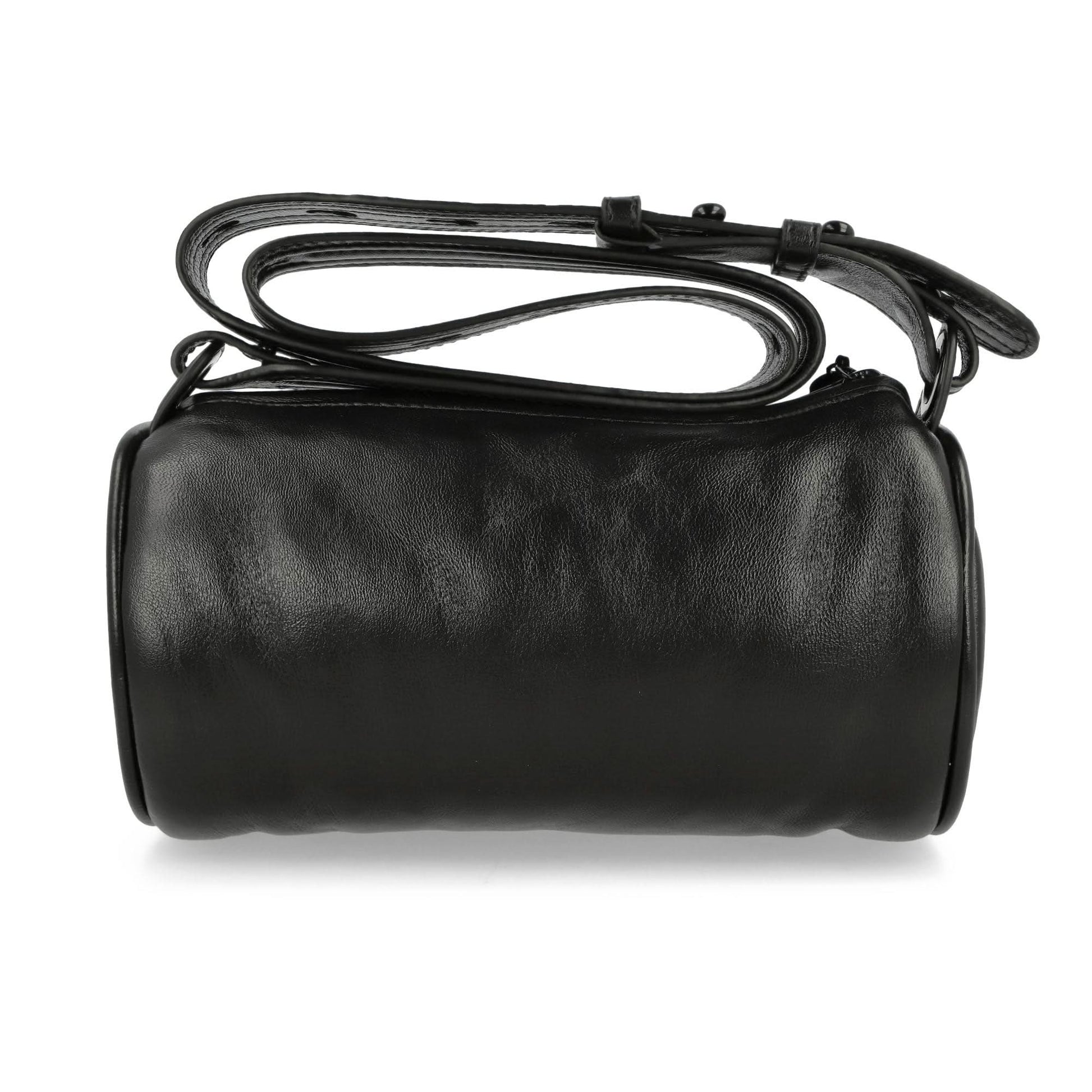 Marine Serre Soft Nappa Pillow Crossbody Black Detail view 3 | Gate