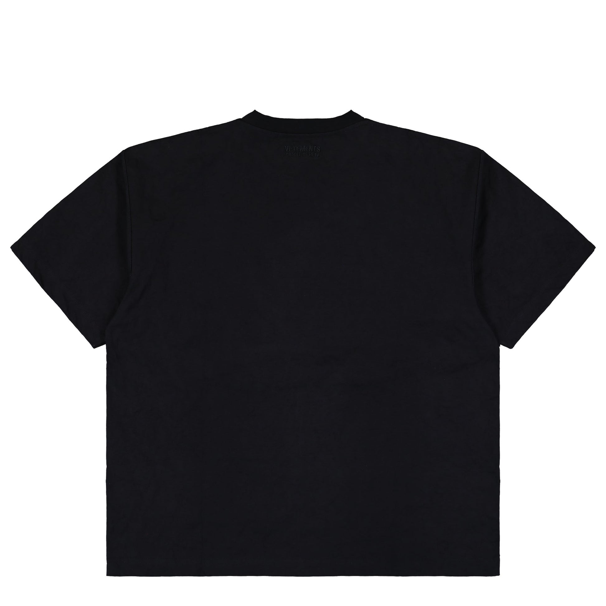 Cradle of Filth x VETEMENTS Cof Iconic Nun Metalized T-Shirt Black T-Shirts UCF76MT501B Detail View 2 | GATE