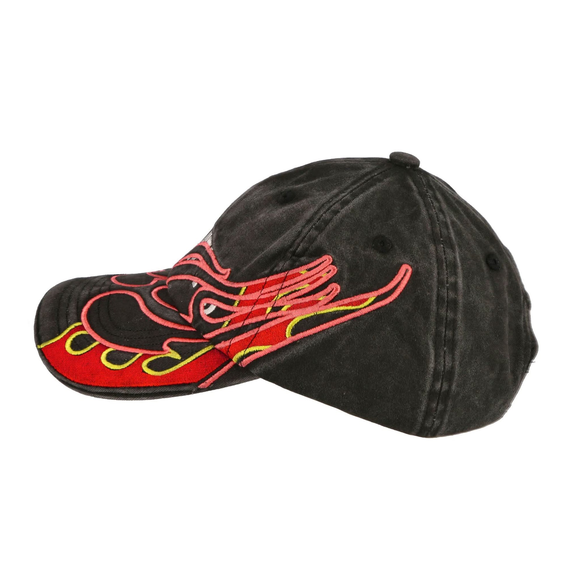 VETEMENTS Flame Logo Cap Black Detail view 2 | Gate