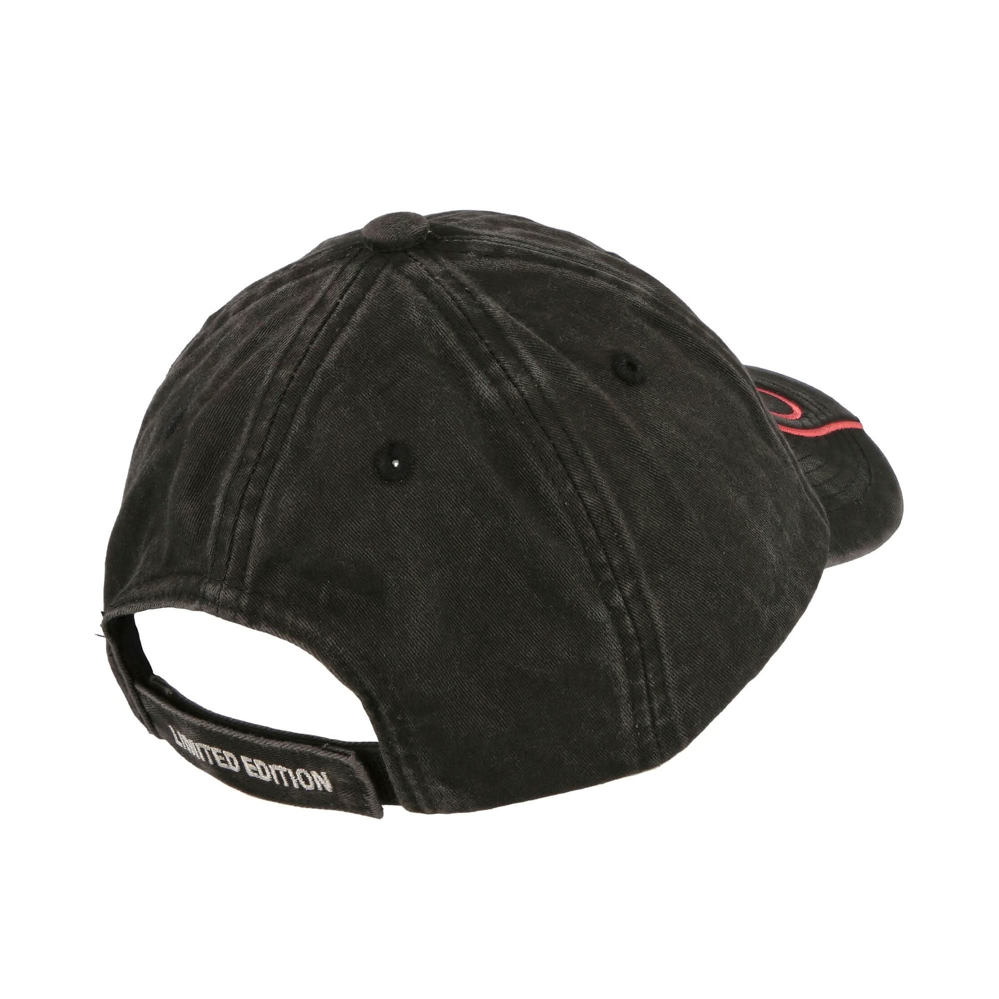 VETEMENTS Flame Logo Cap Black Detail view 4 | Gate