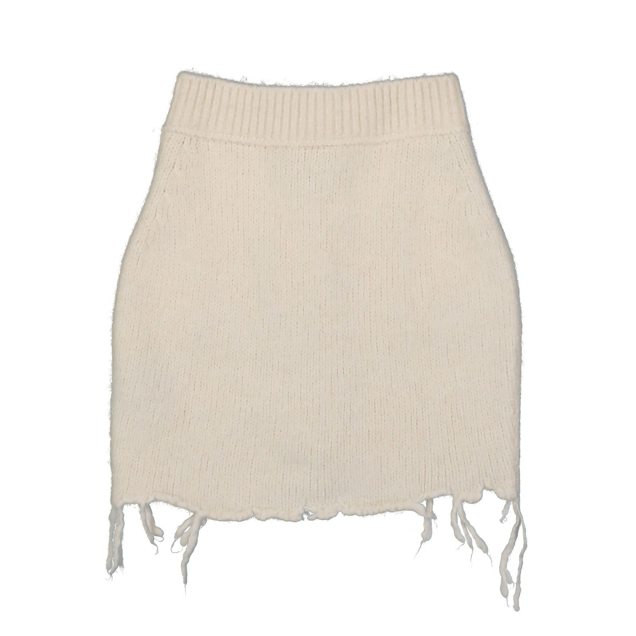 VETEMENTS Fancy Button Skirt White Detail view 1 | Gate