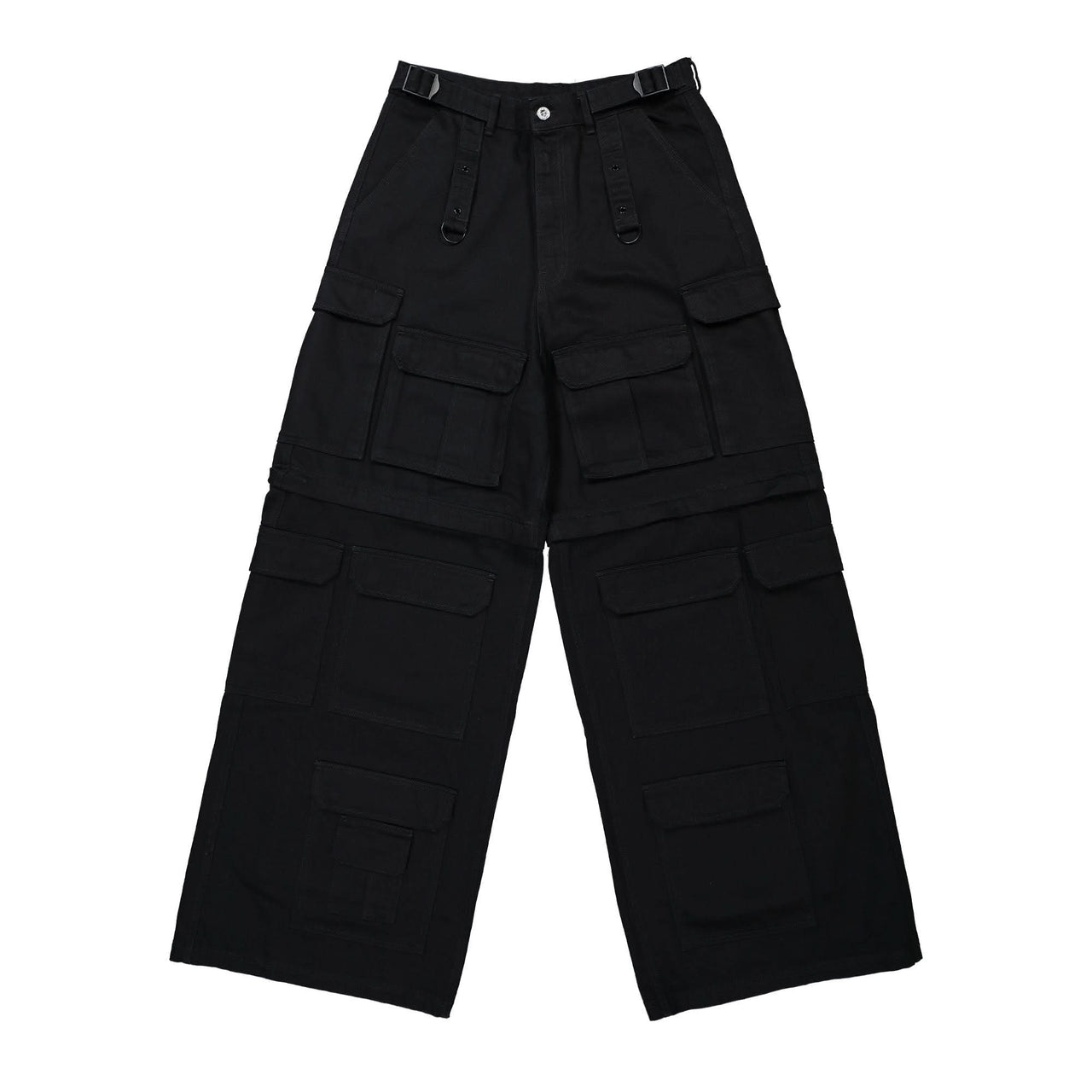 VETEMENTS Multipocket Cargo Pants Black Detail view 1 | Gate