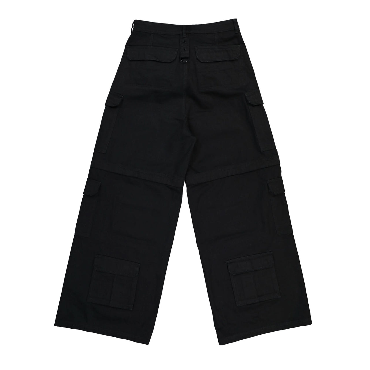 VETEMENTS Multipocket Cargo Pants Black Detail view 1 | Gate