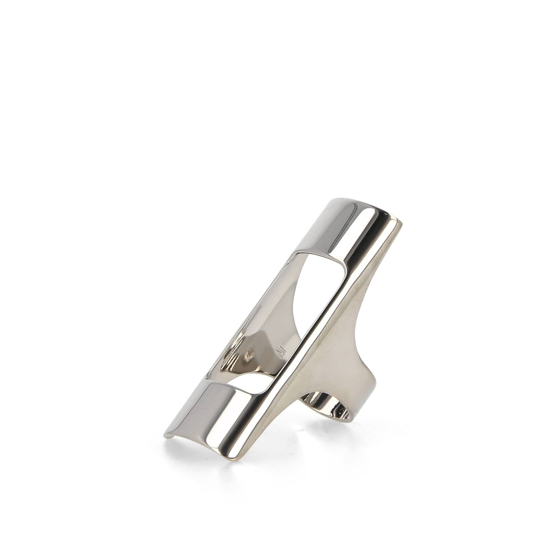 VETEMENTS Lighter Holder Ring Silver Detail view 4 | Gate