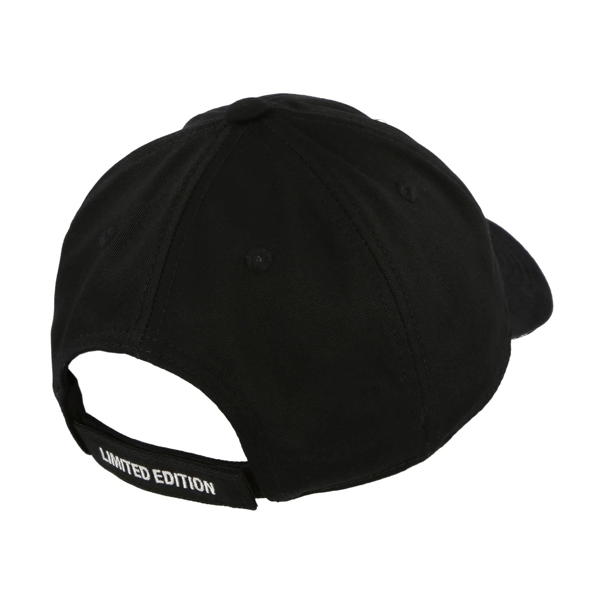 VETEMENTS Iconic Logo Cap 1052 Cot Twill Black Detail view 5 | Gate