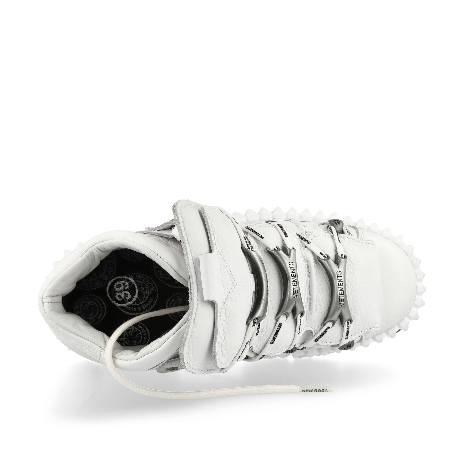 VETEMENTS Platform Sneakers White Sneaker Detail view 5 | Gate